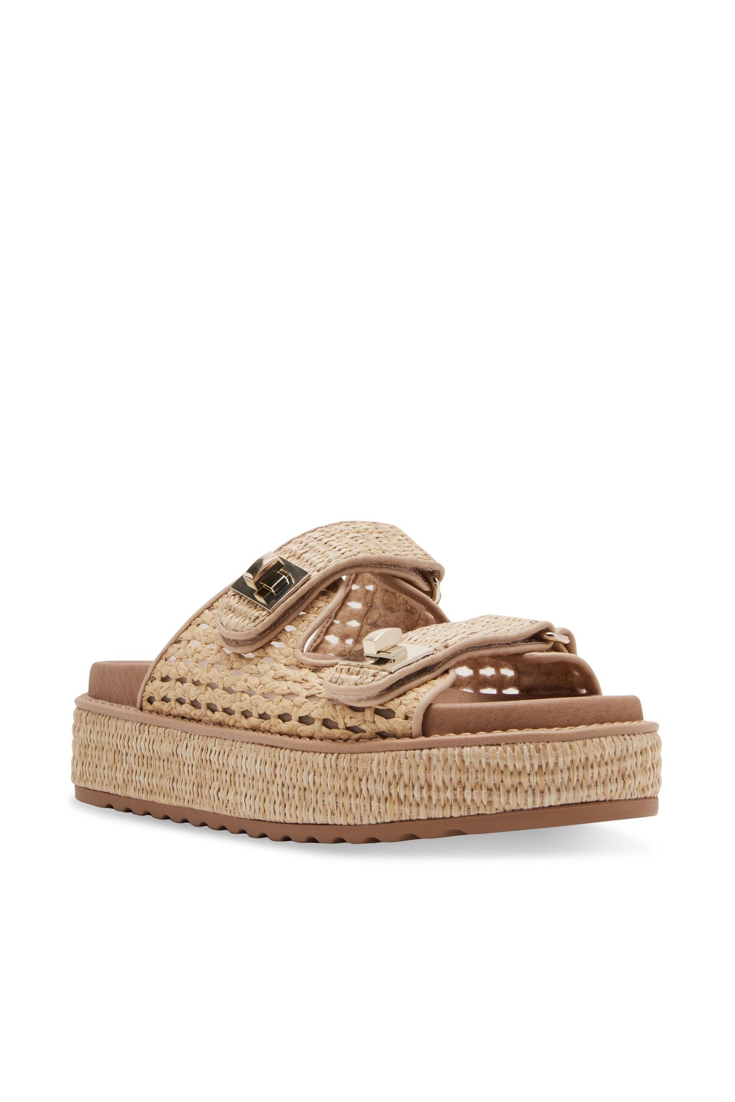 BIGSCHMONA SANDALS NATURAL RAFFIA 2
