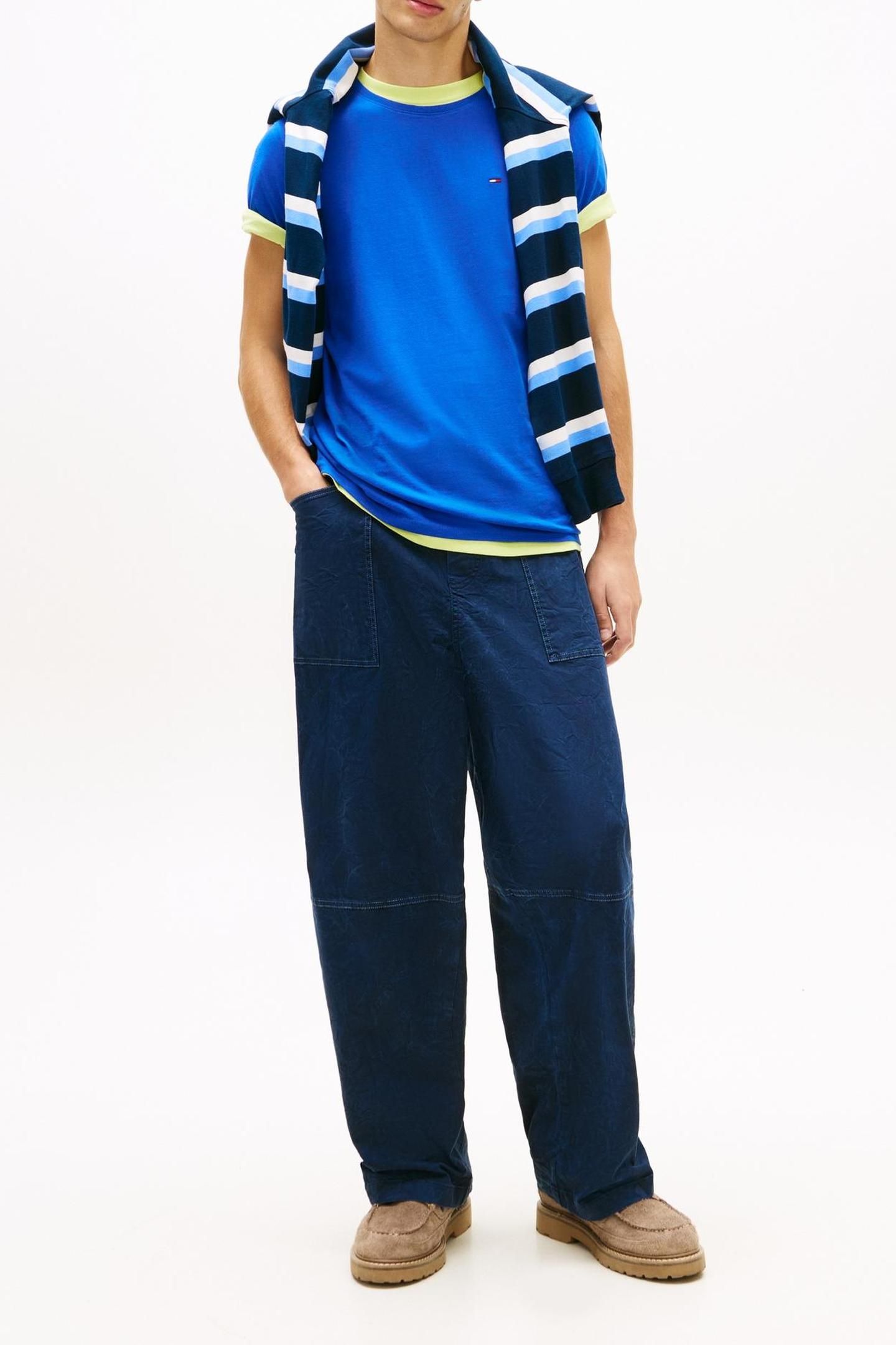 XSLIM JERSEY TEE FIZZY BLUE 2