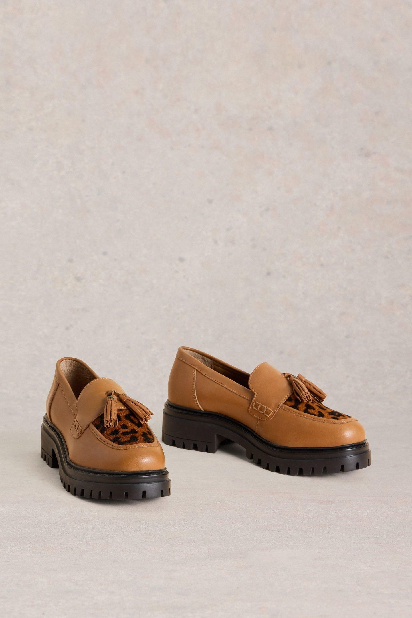 CHARLIE CHUNKY LOAFER TAN MULTI 2