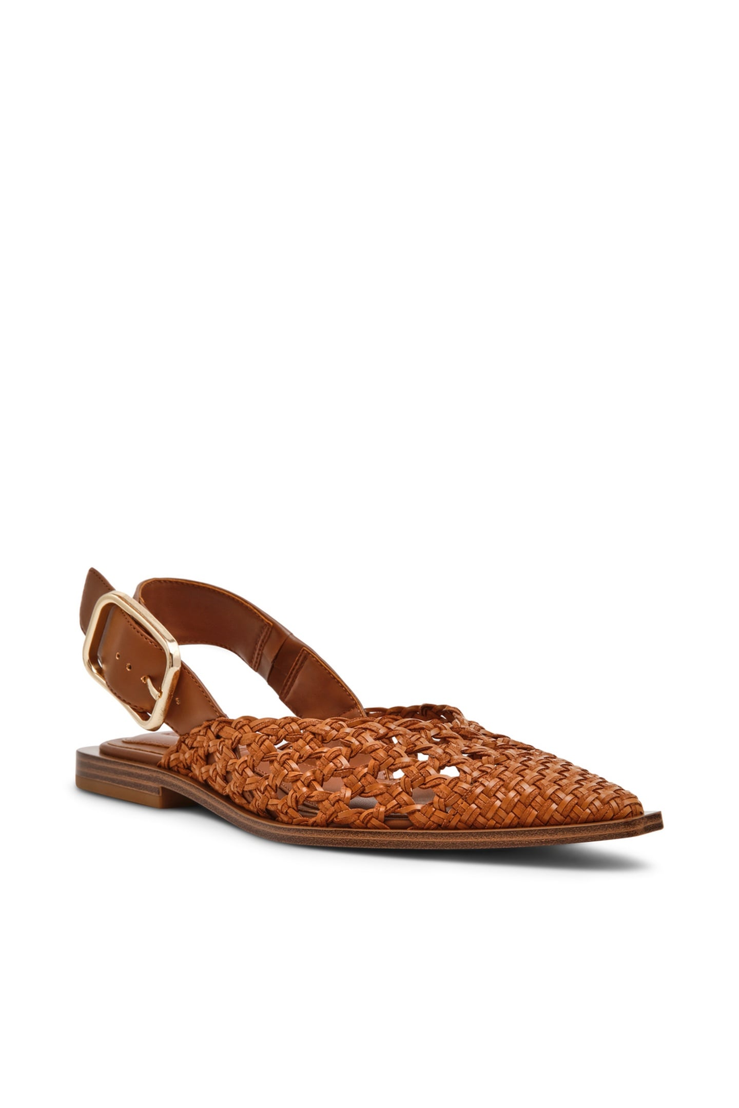SHAY-W FLAT SHOES COGNAC 2