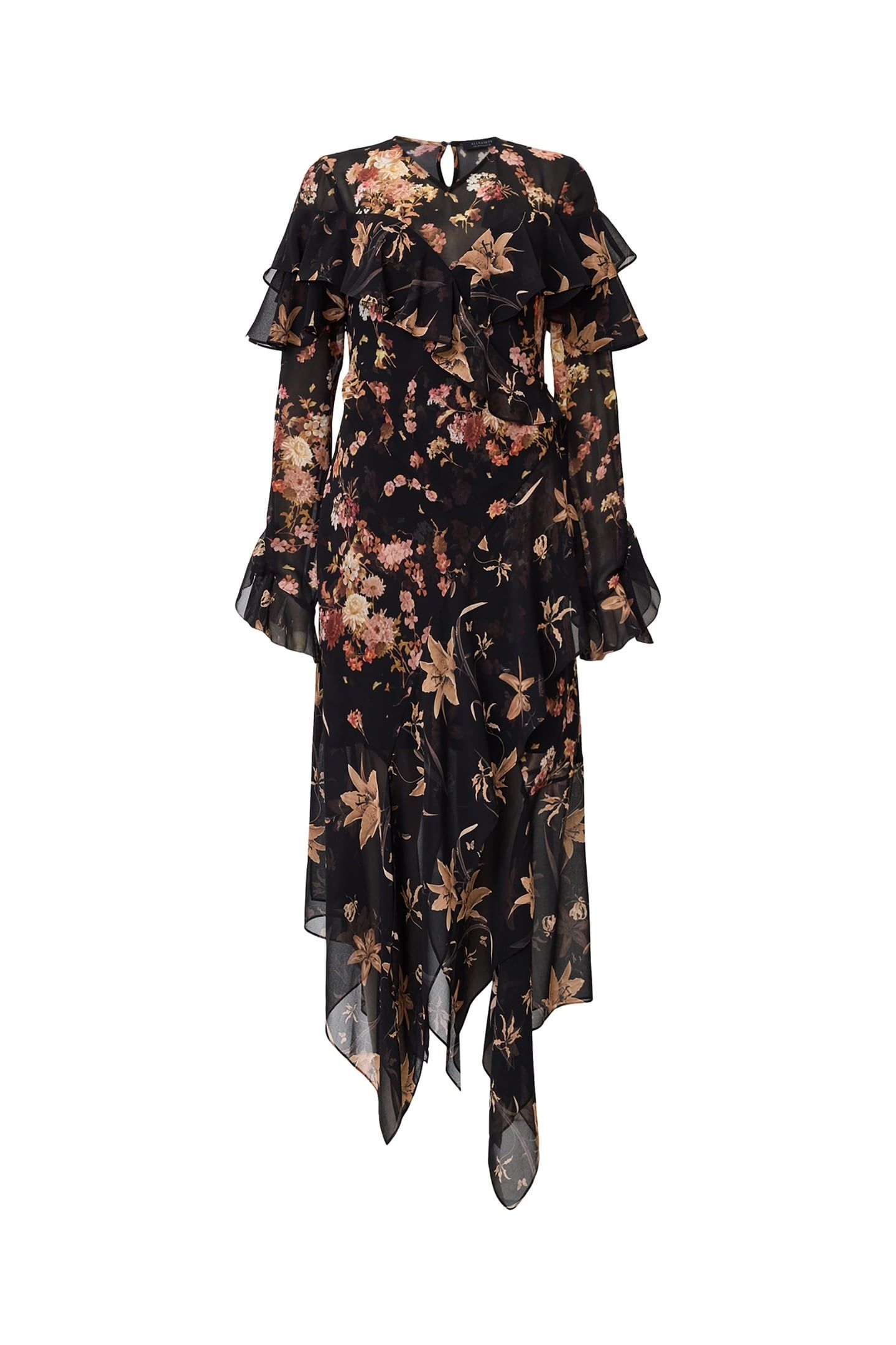 FRESCA DRESS PETRA SEPIA BROWN 7