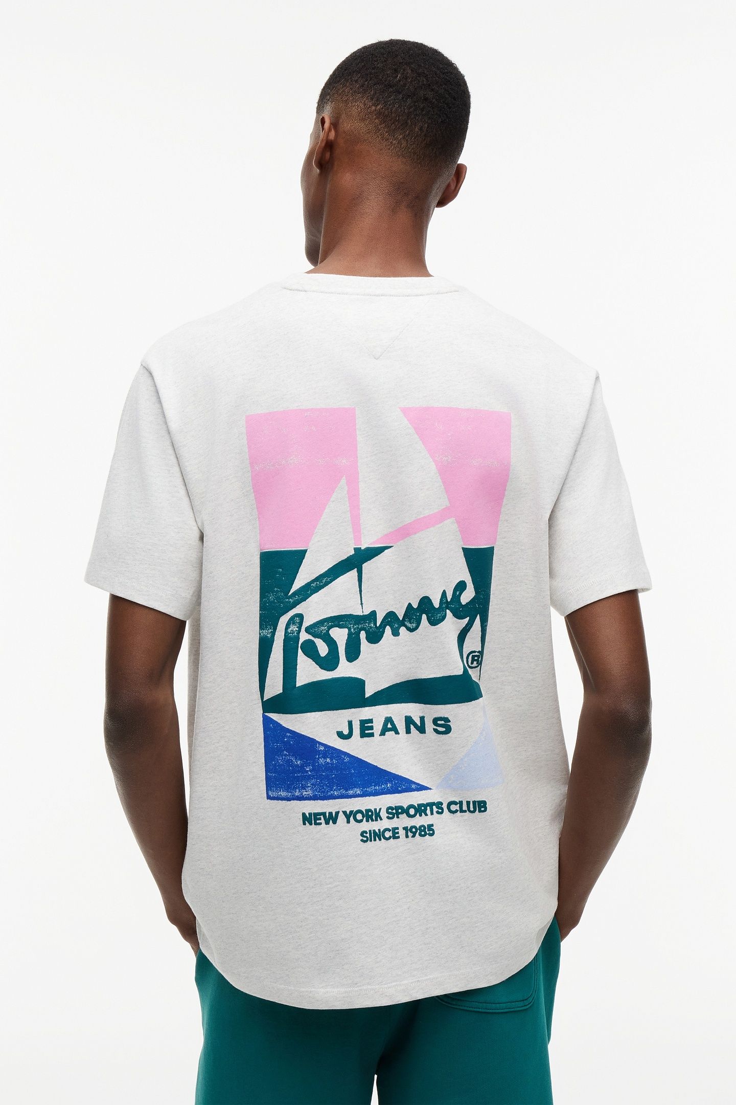 RELAXED SAILBOAT SS ICE GREY HEATHER 2