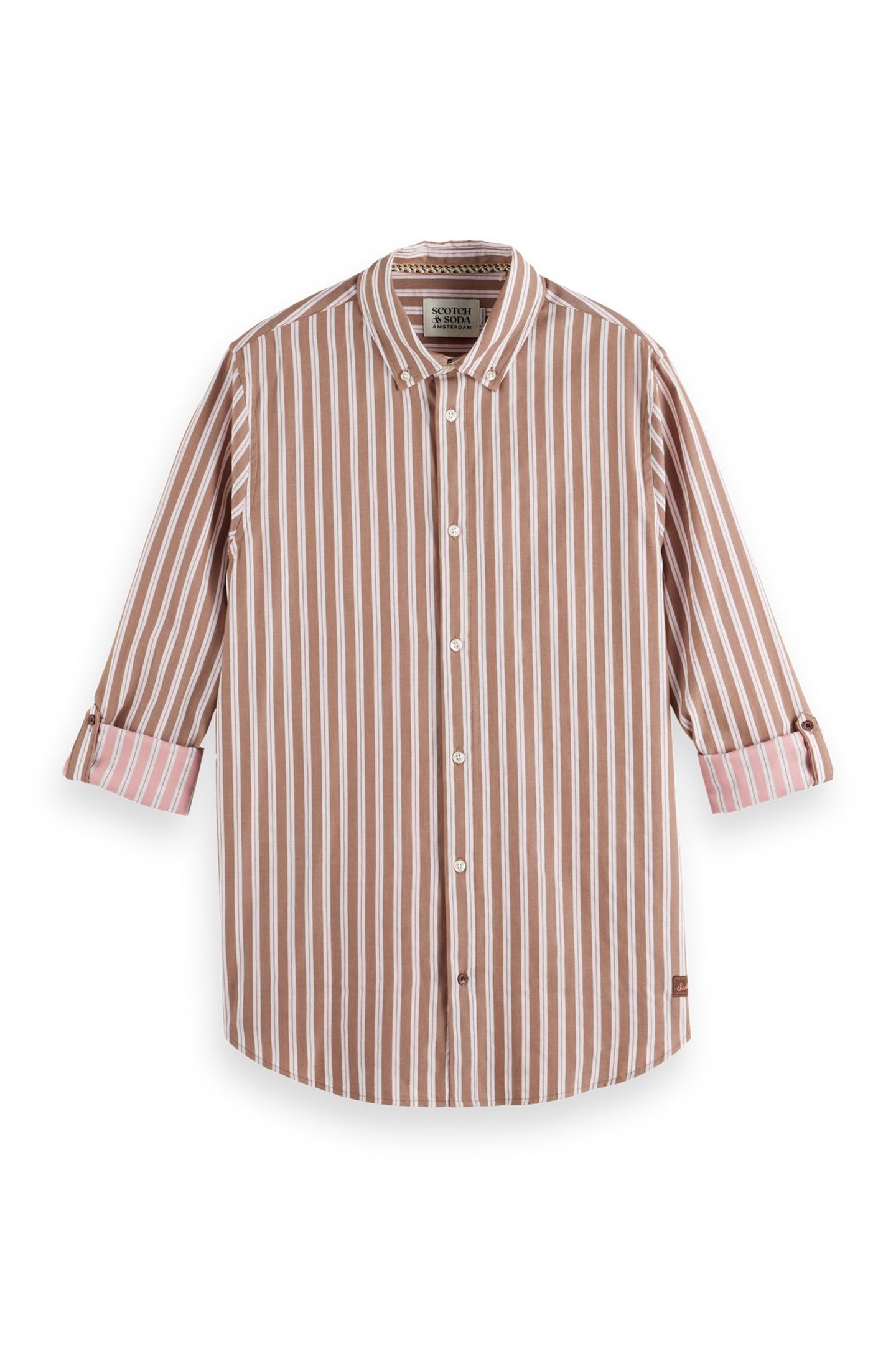 YARN-DYED STRIPE SHIRT SOFT SILT STRIPE 5