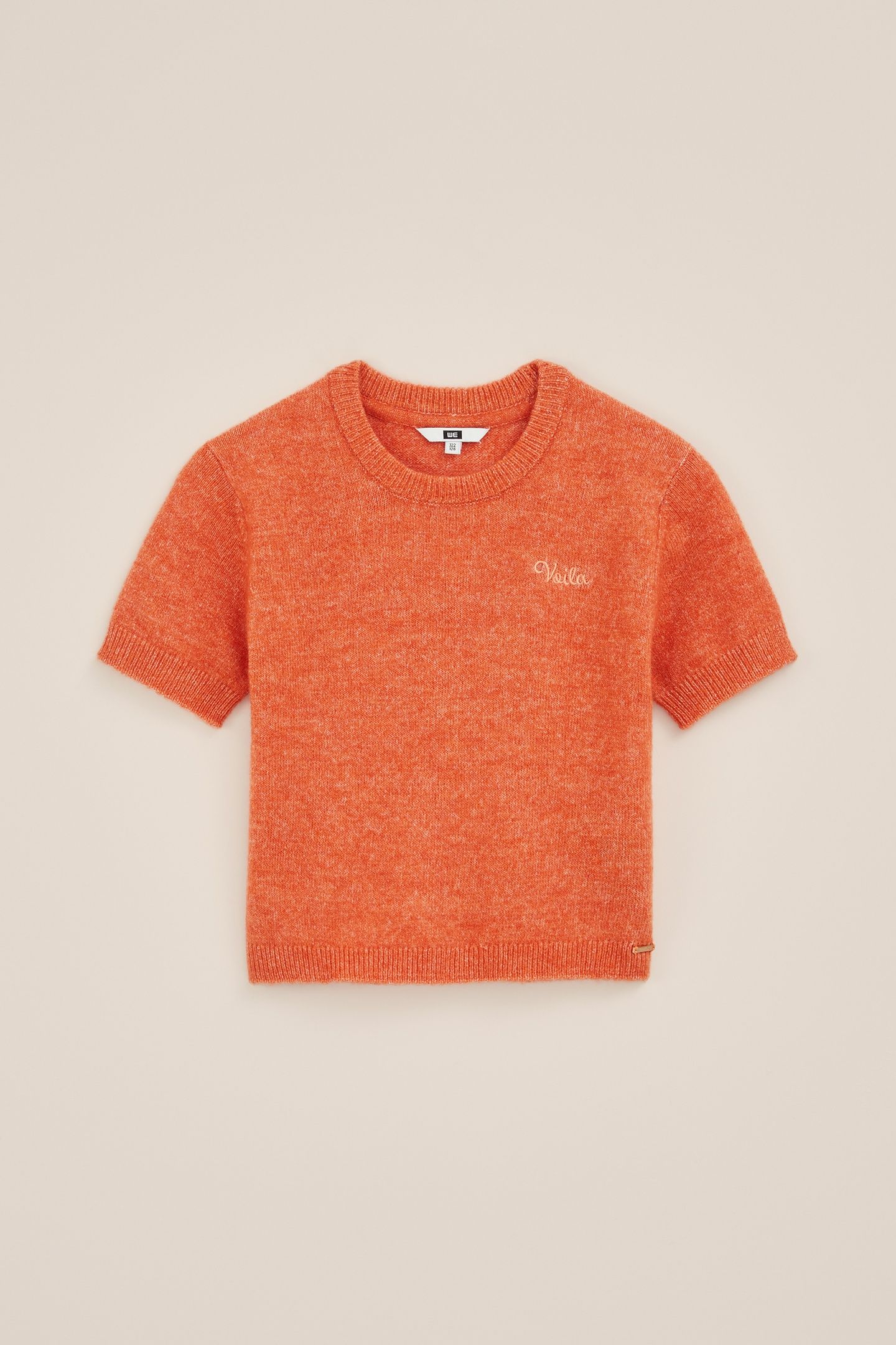 KNITTED PULLOVER ORANGE 4