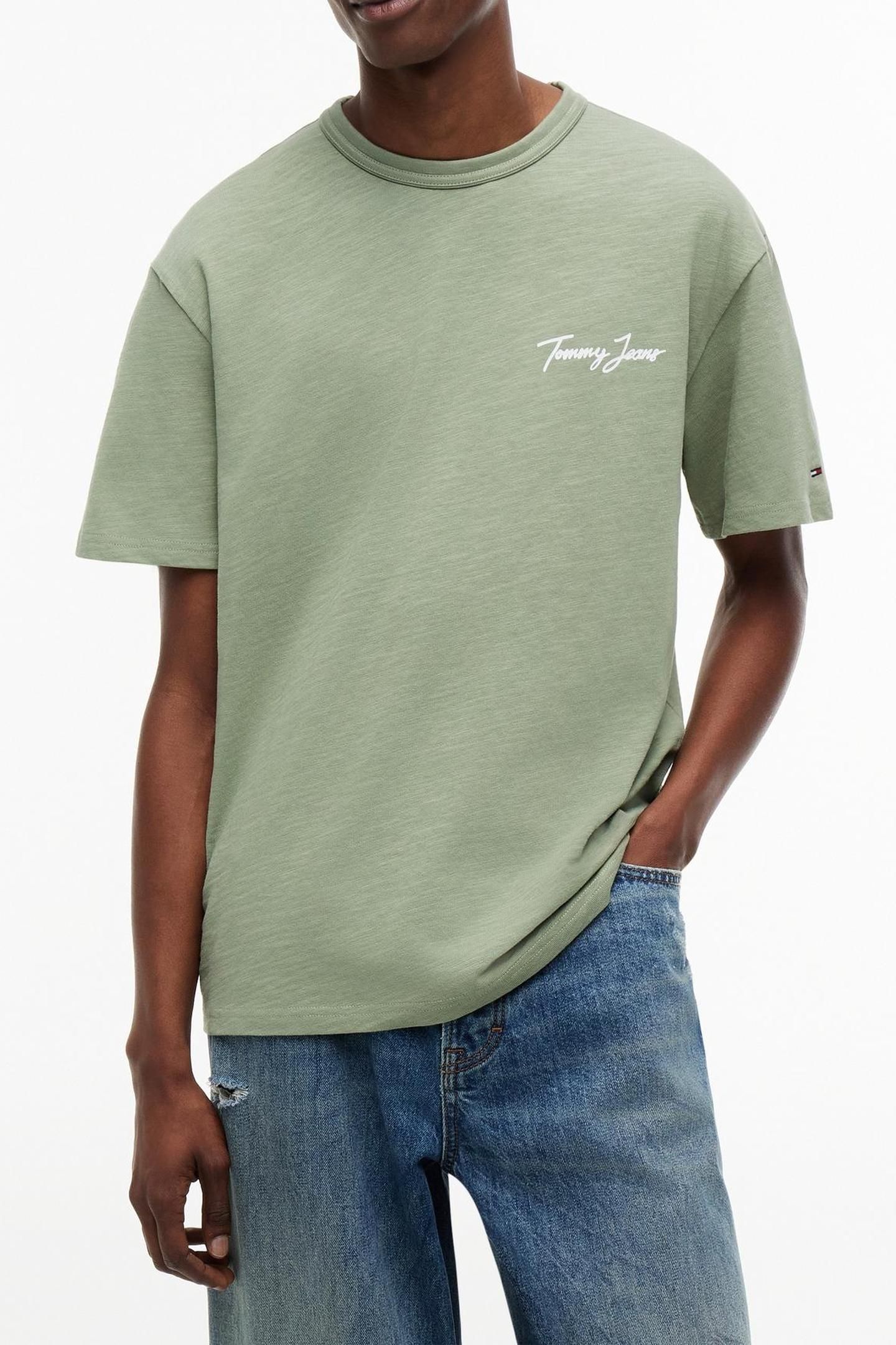 RELAXED NOVELTY SS TEE SPRING OLIVE 1