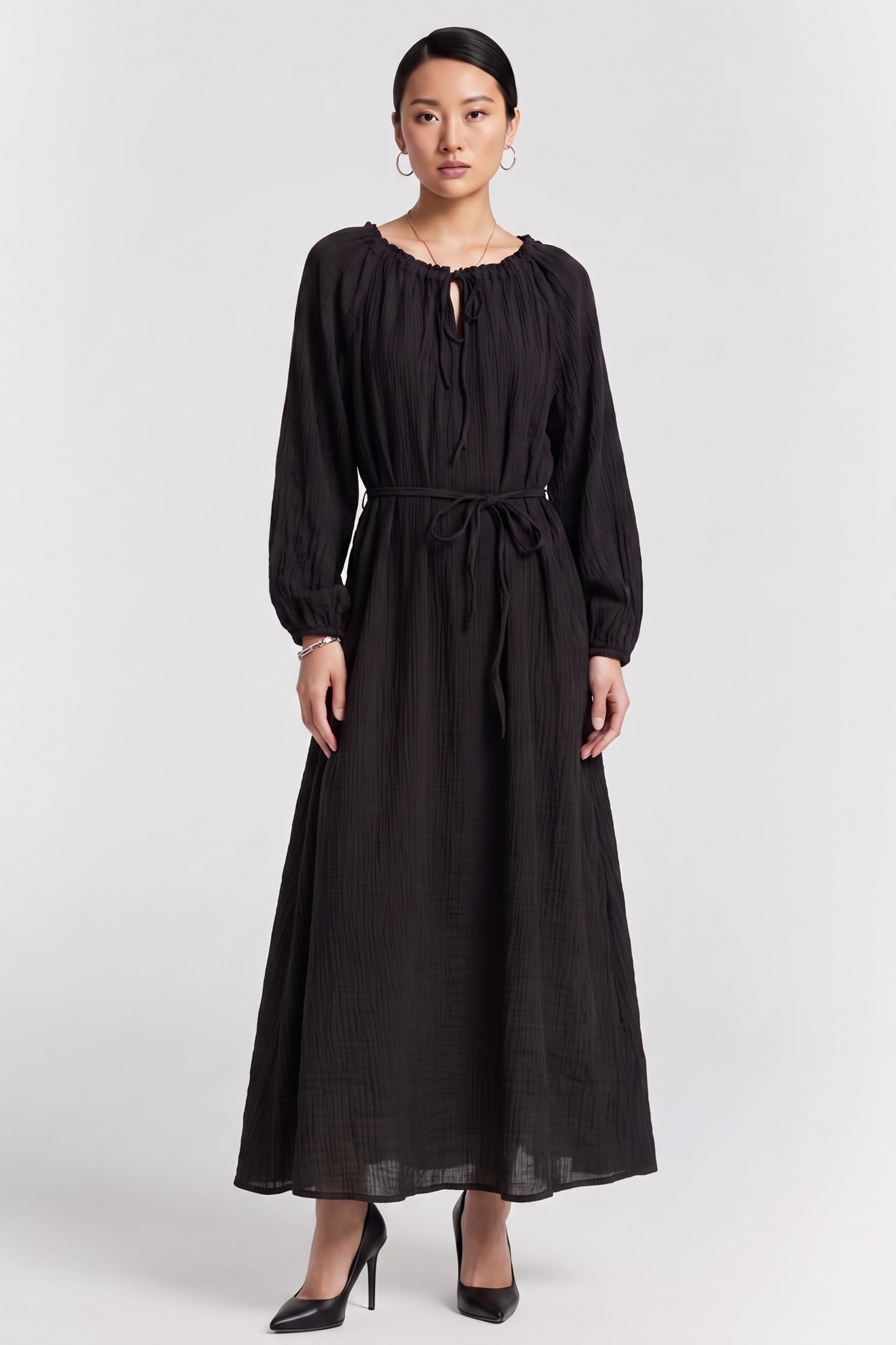 GILL DRESS CN BLACK 1