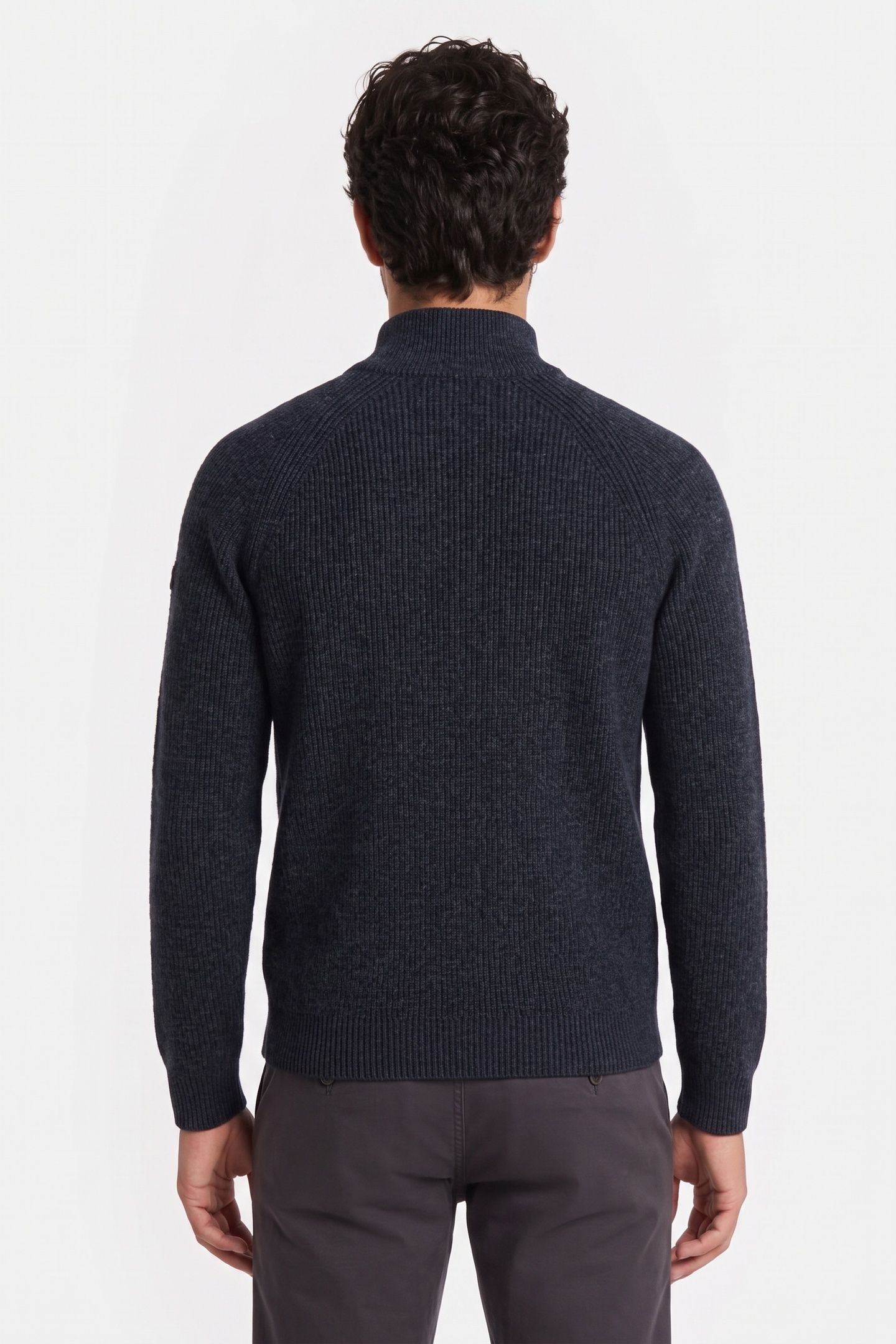 PULLOVER HALF ZIP 2 COLORED CHENILLE NIGHT 2