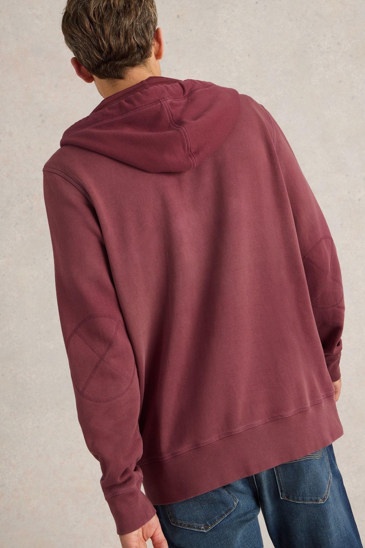 BRAMPTON OVERHEAD HOODIE MID PLUM 2