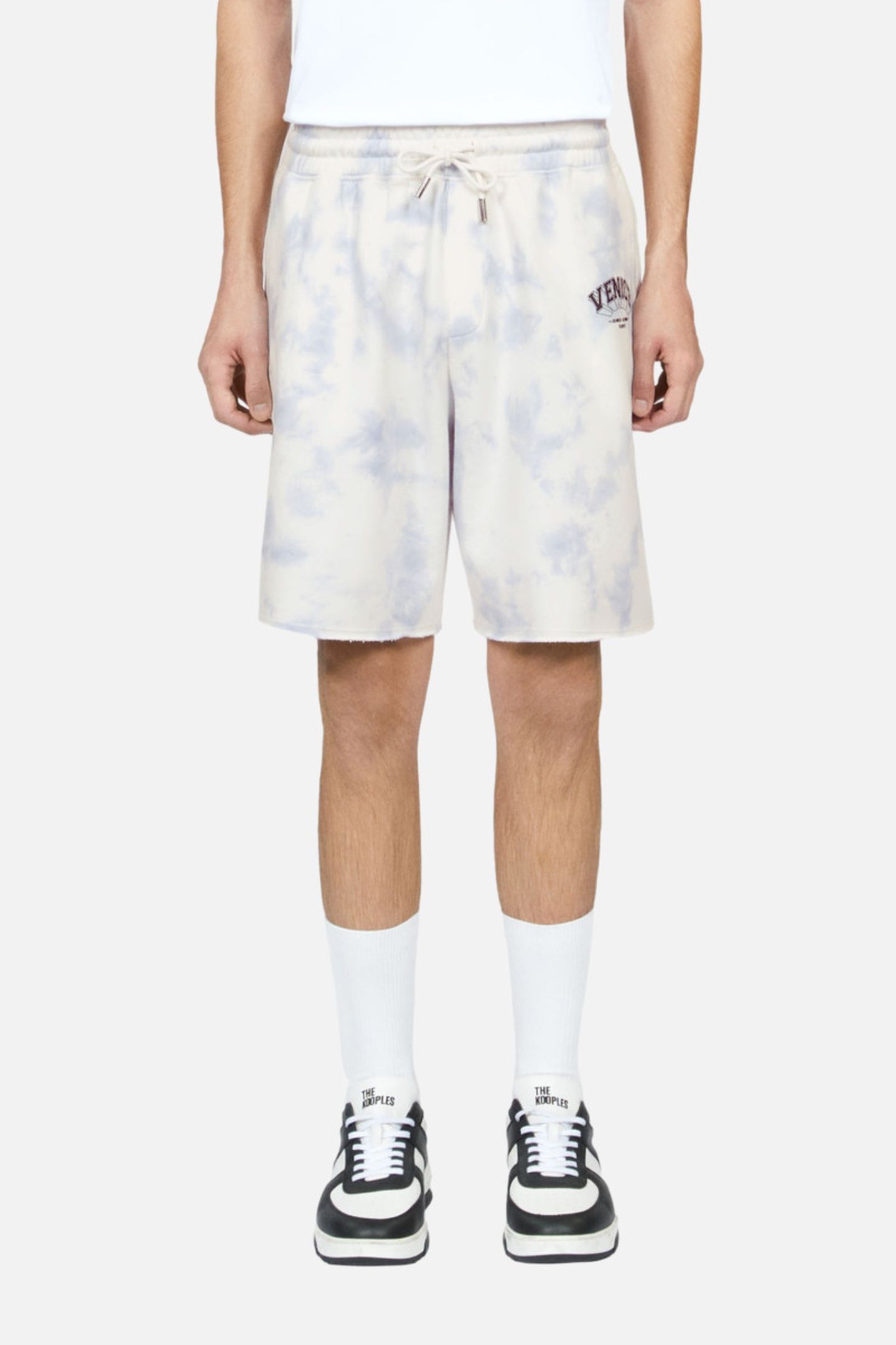 SHORT AVEC PRINT CITY TIE AND DYE LAVENDER 3