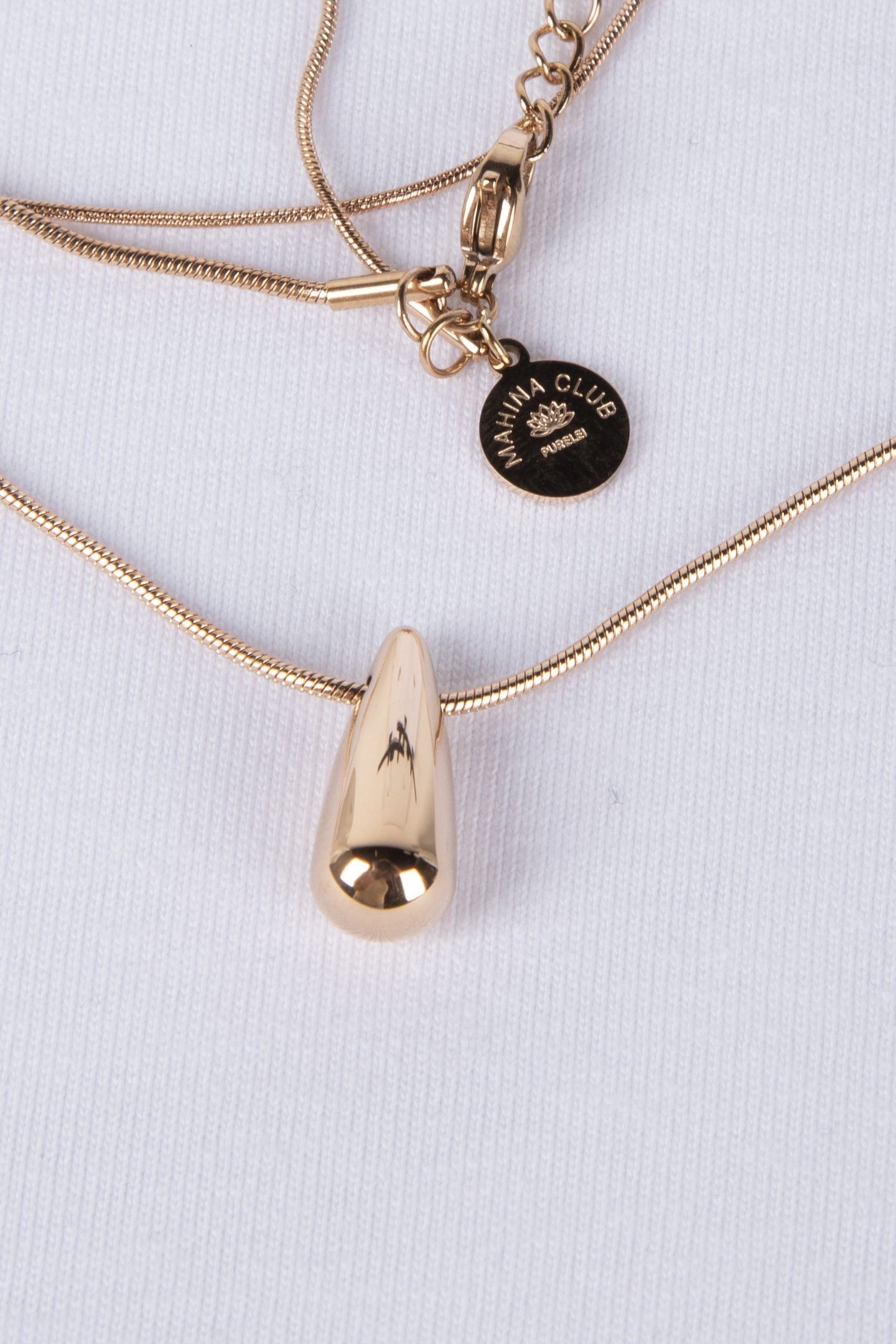MAHINA CLUB DEWDROP SET ROSEGOLD 5