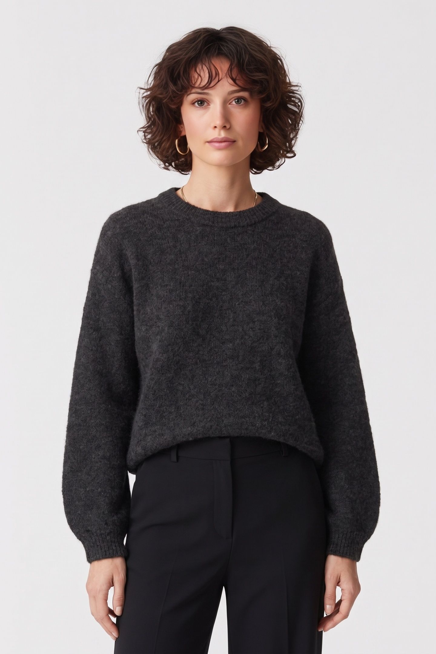 SELA SWEATER GREY 1