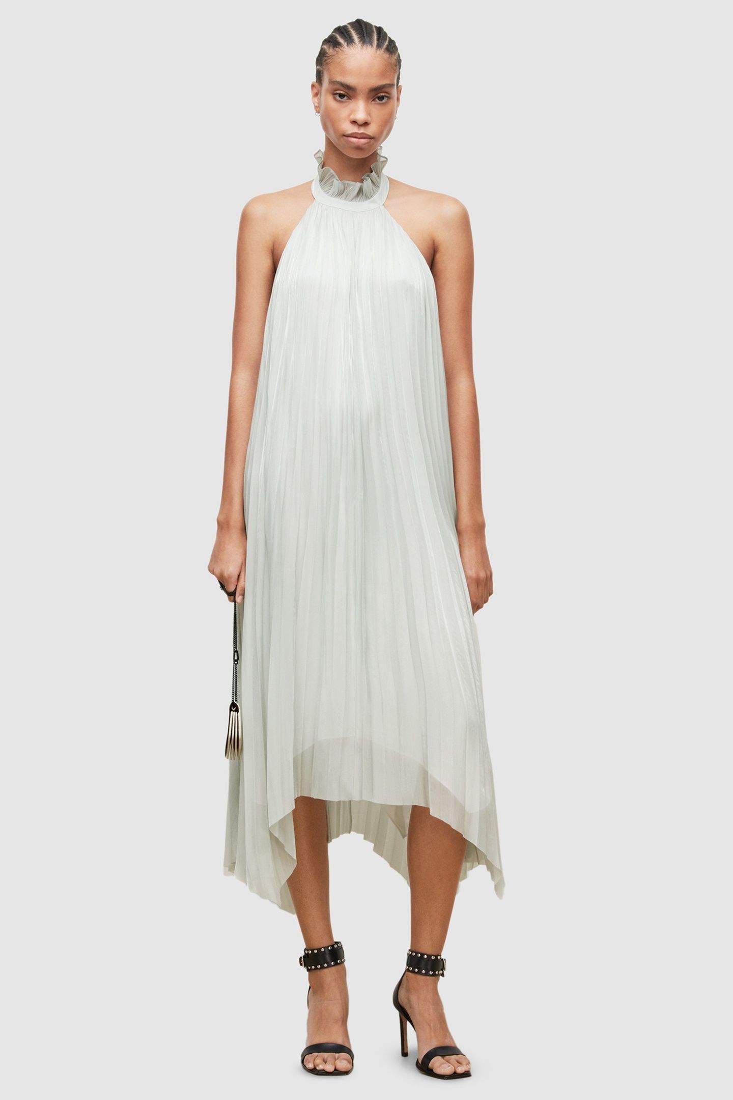 ALAYA DRESS LIGHT MINT GREEN 1