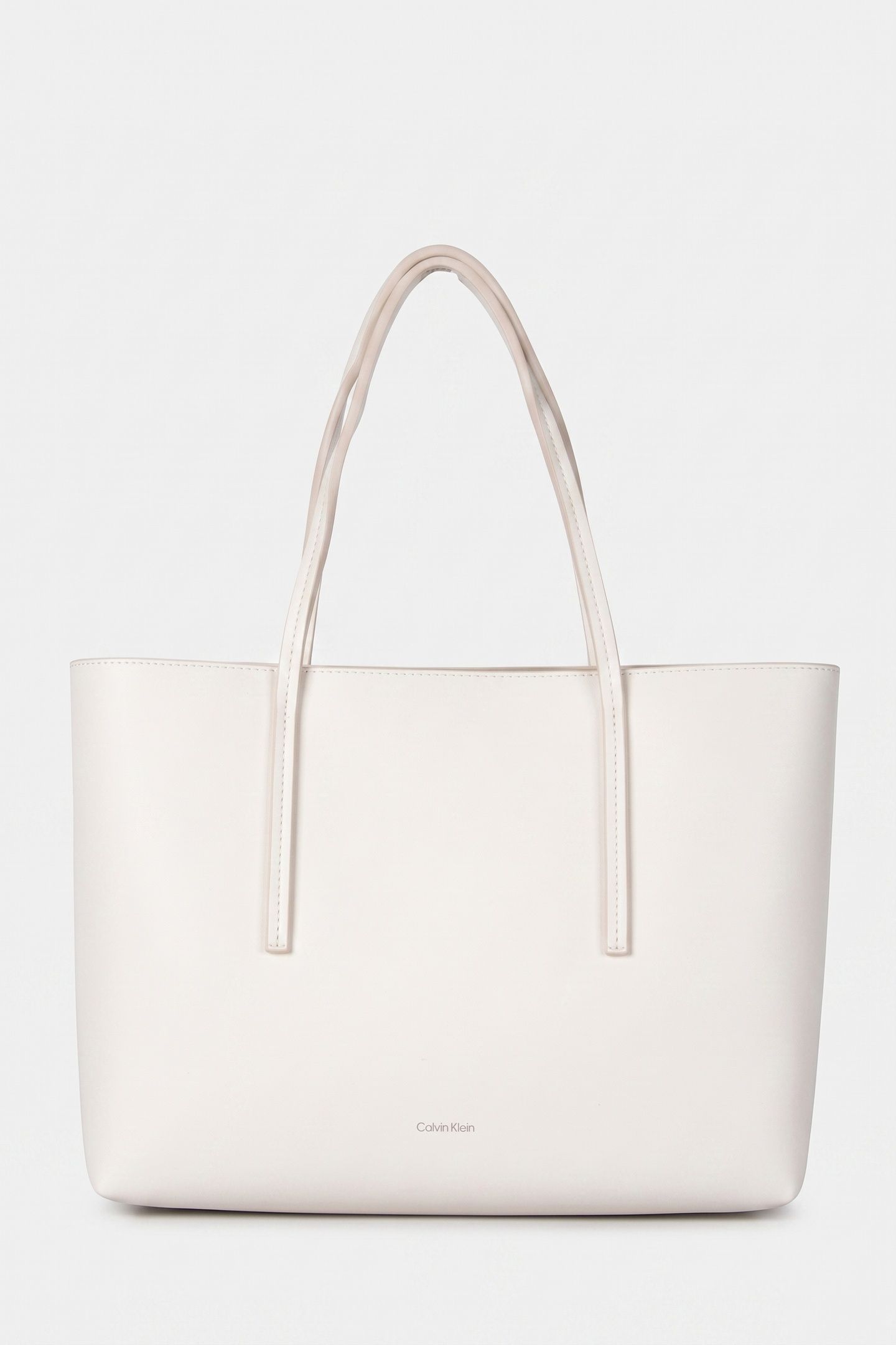 FOIL LOGO SMALL TOTE LILY WHITE 2