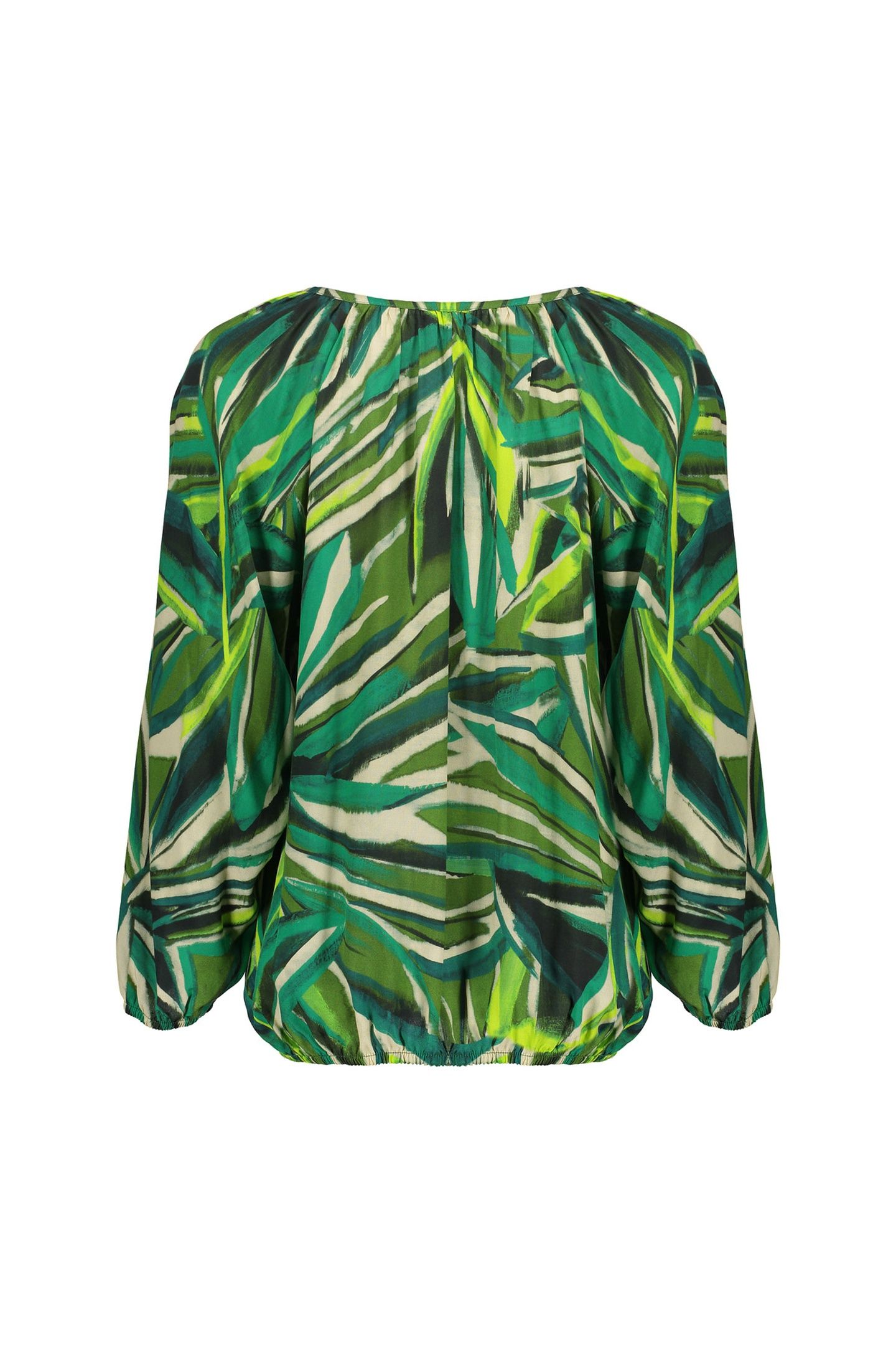 TOP ECRU/GREEN 2