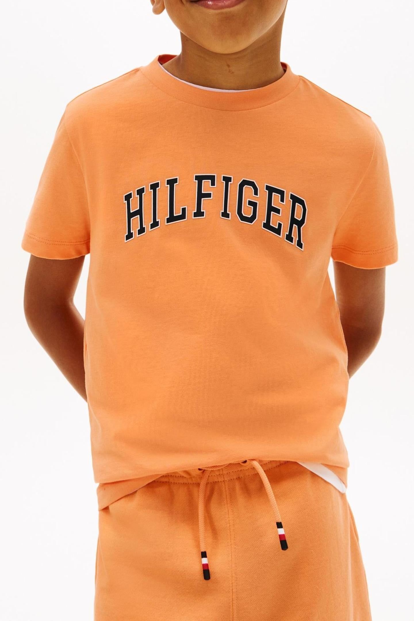 BOYS HILFIGER VARSITY T-SHIRT FADED SUN KISS 5