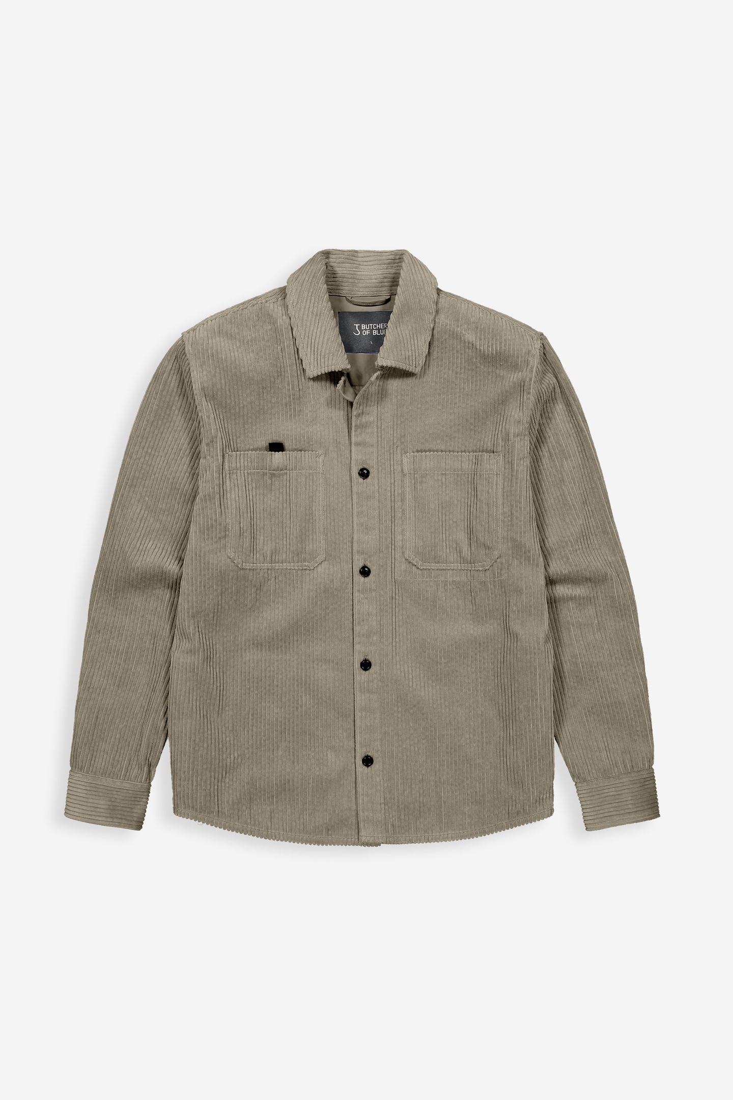COLBY CORD OVERSHIRT MOCHA BROWN 3