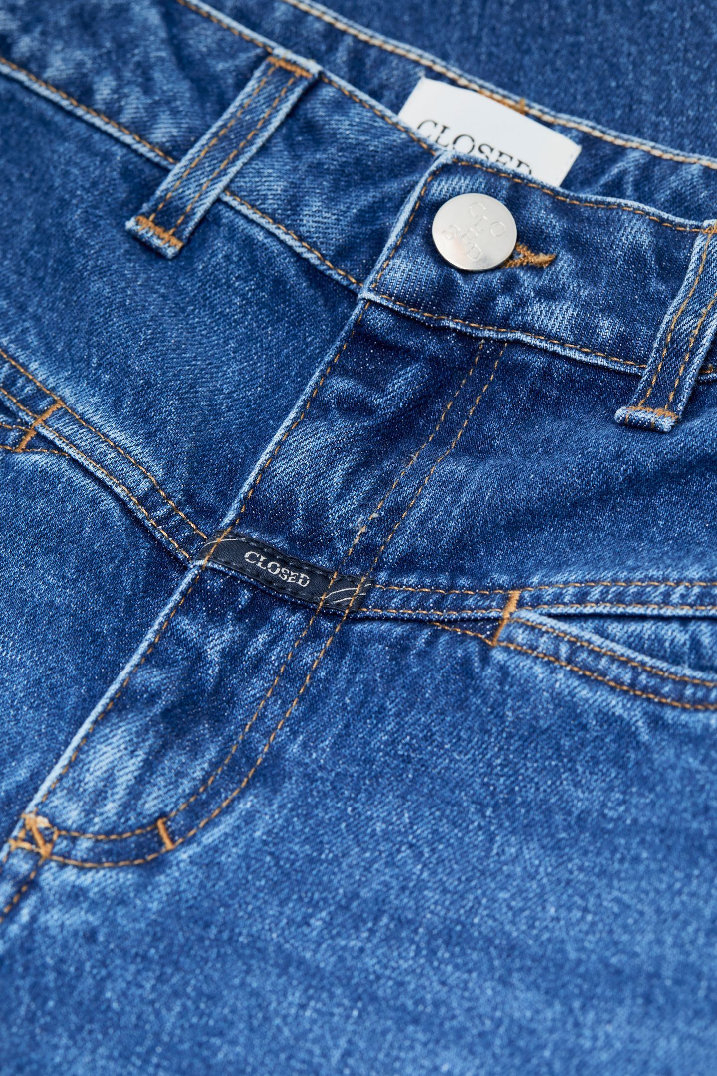 PEDAL PUSHER JEANS MID BLUE 7