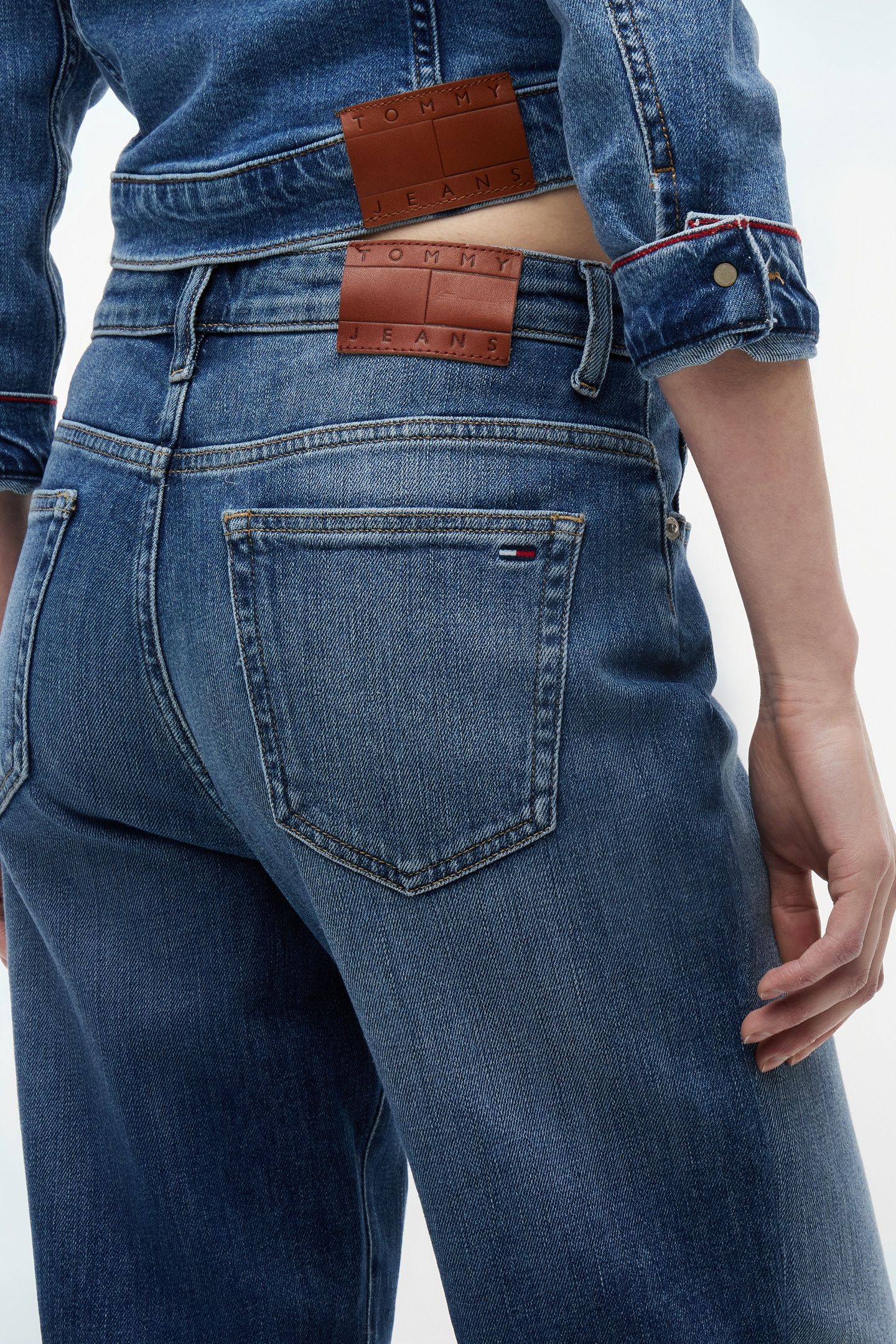KIRA SLIM STRAIGHT DENIM MEDIUM 5