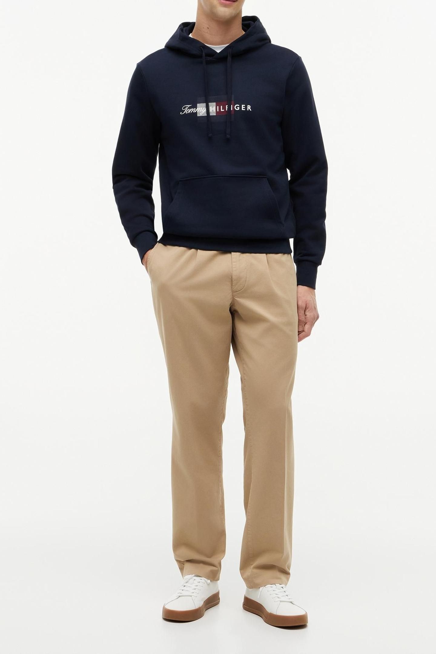 SCRIPT FLAG HOODIE DESERT SKY 3