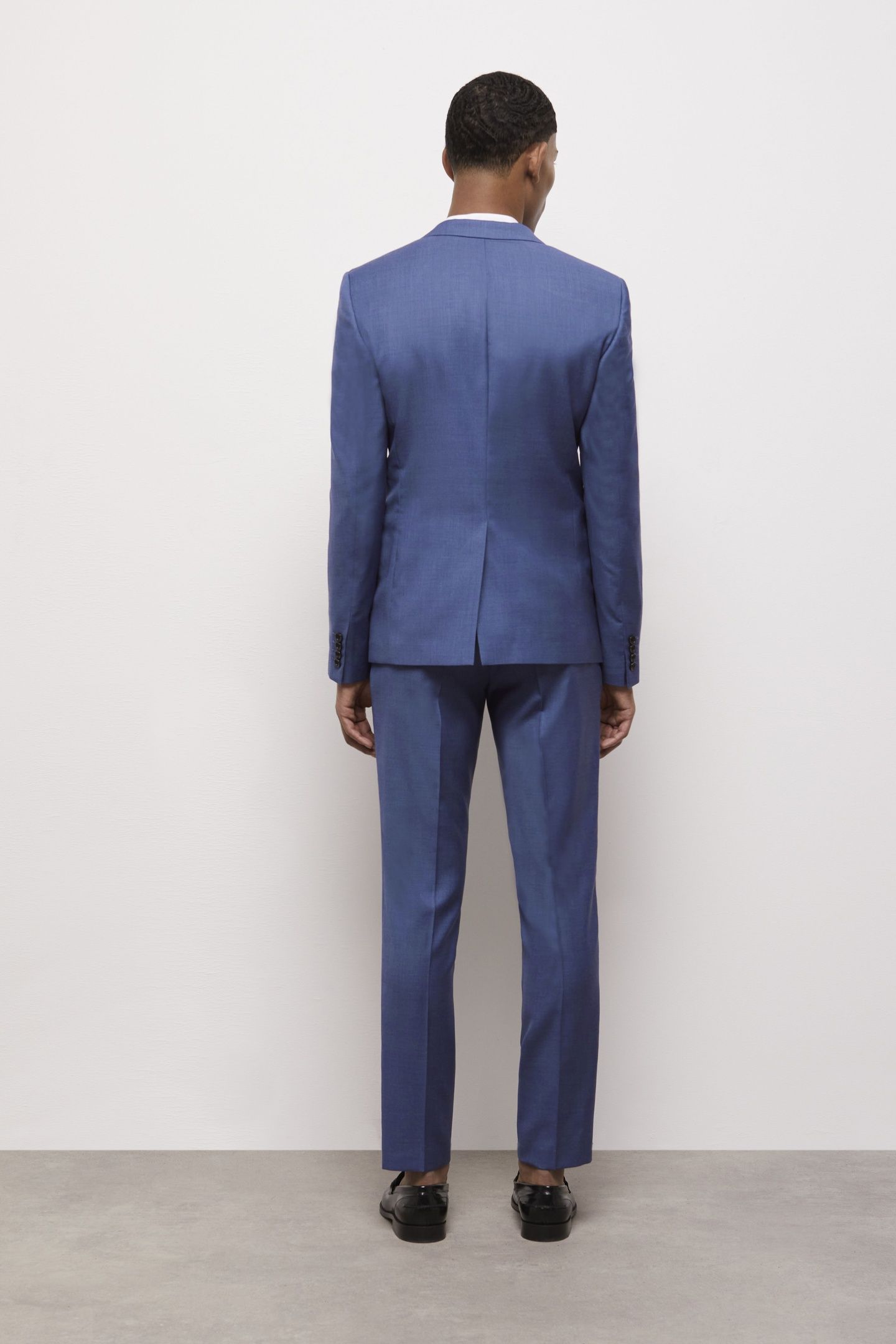 2-BUTTON SUIT JACKET BLUE 3