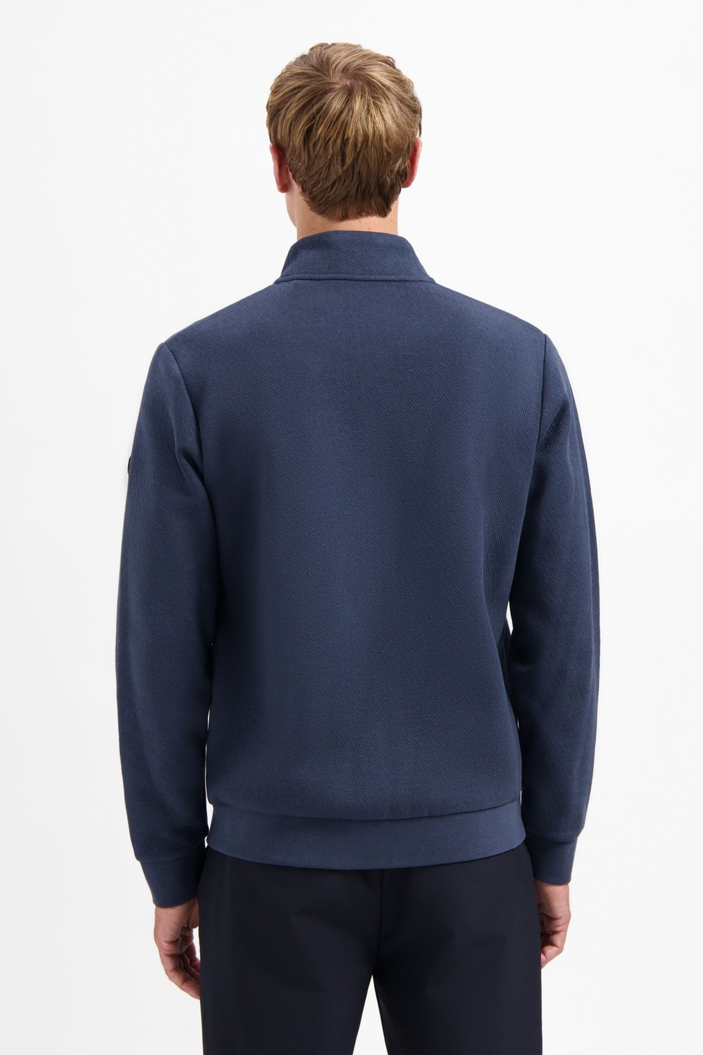 SWEATER FULL ZIP STAND UP-COLLAR RELIEF NIGHT 4