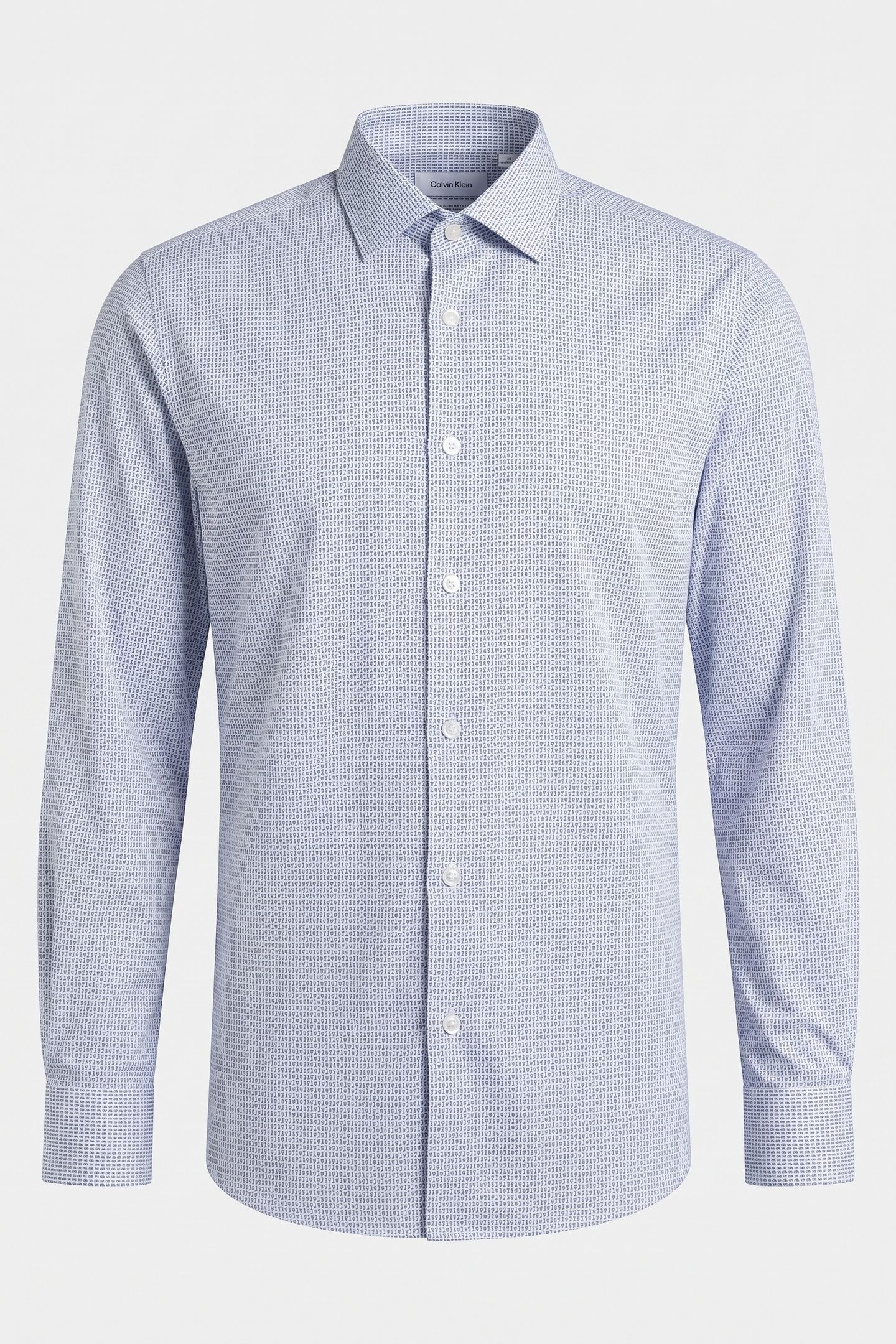 SLIM ESSENTIAL POPLIN SHIRT BLUE 3