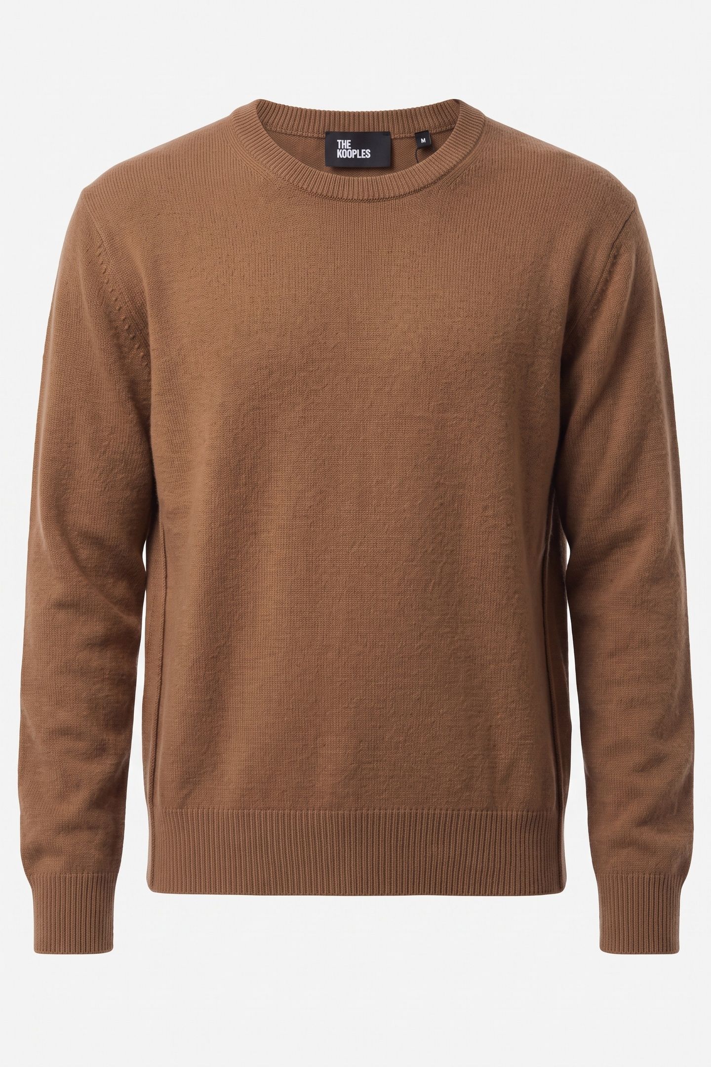PULL COL ROUND DETAIL BRILLIANT DARK CAMEL 6