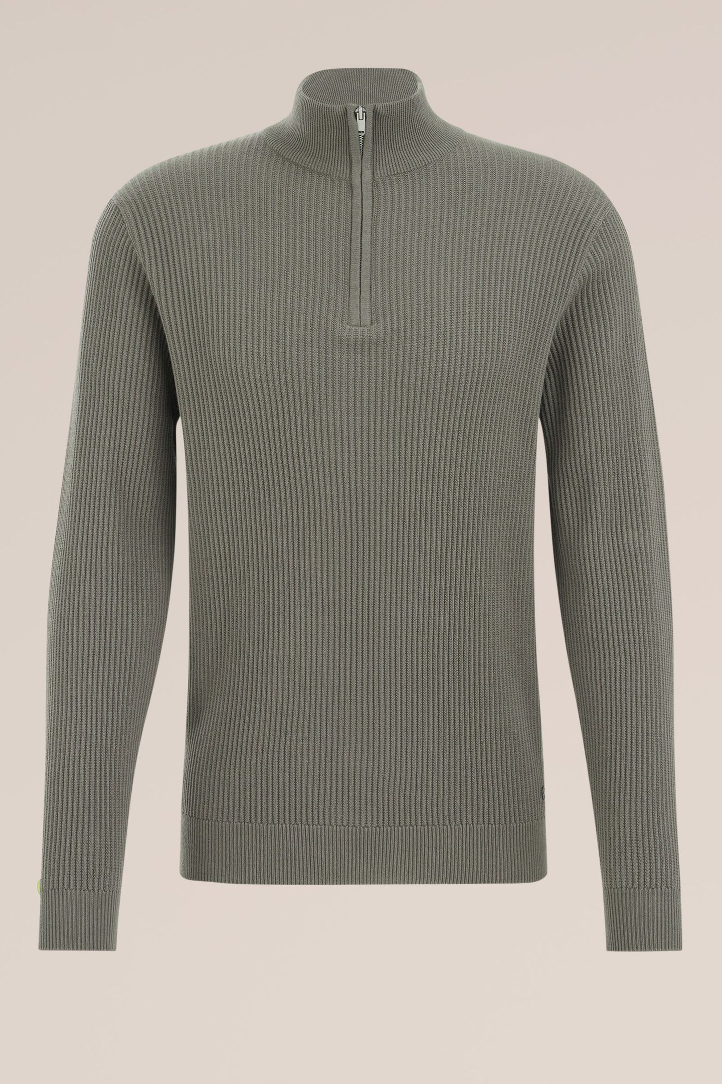 HALFWAY ZIPPER ARMY GREEN 4