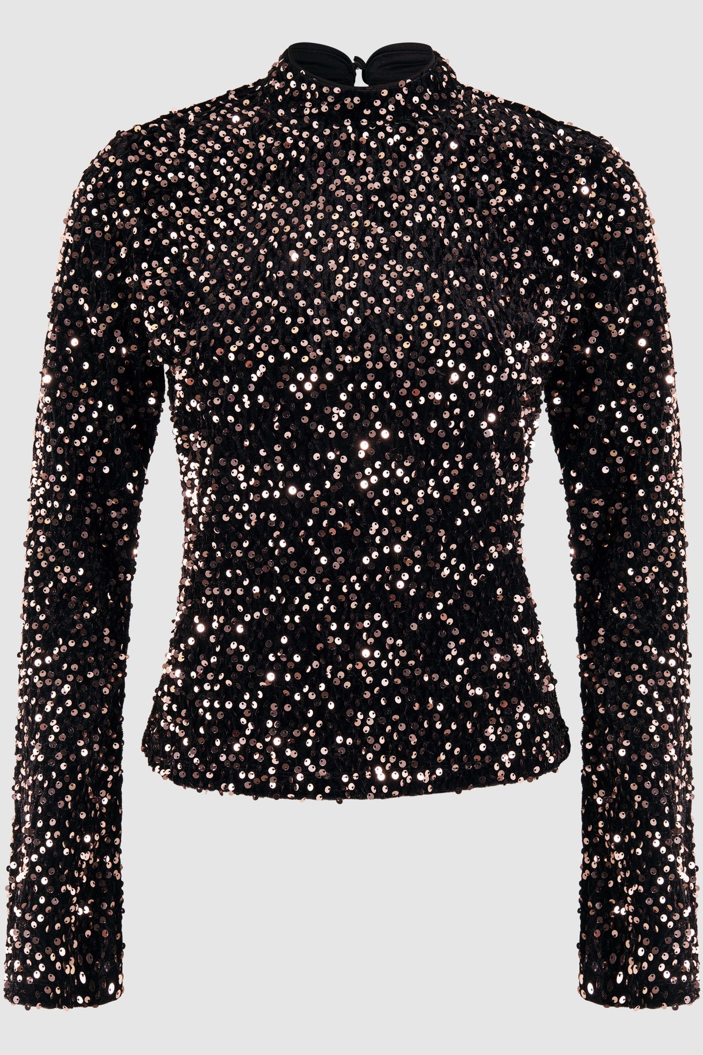 LA-SBCLEO FLARE SLEEVE TOP SILVER 3