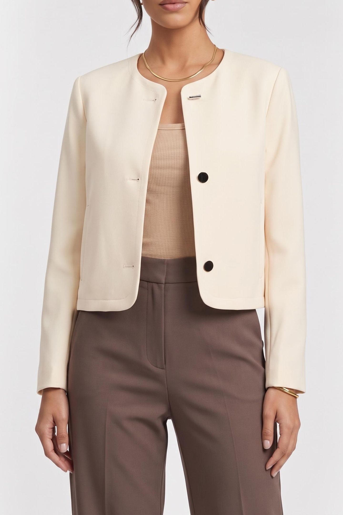 LUX CREPE LADY JACKET CALICO 1