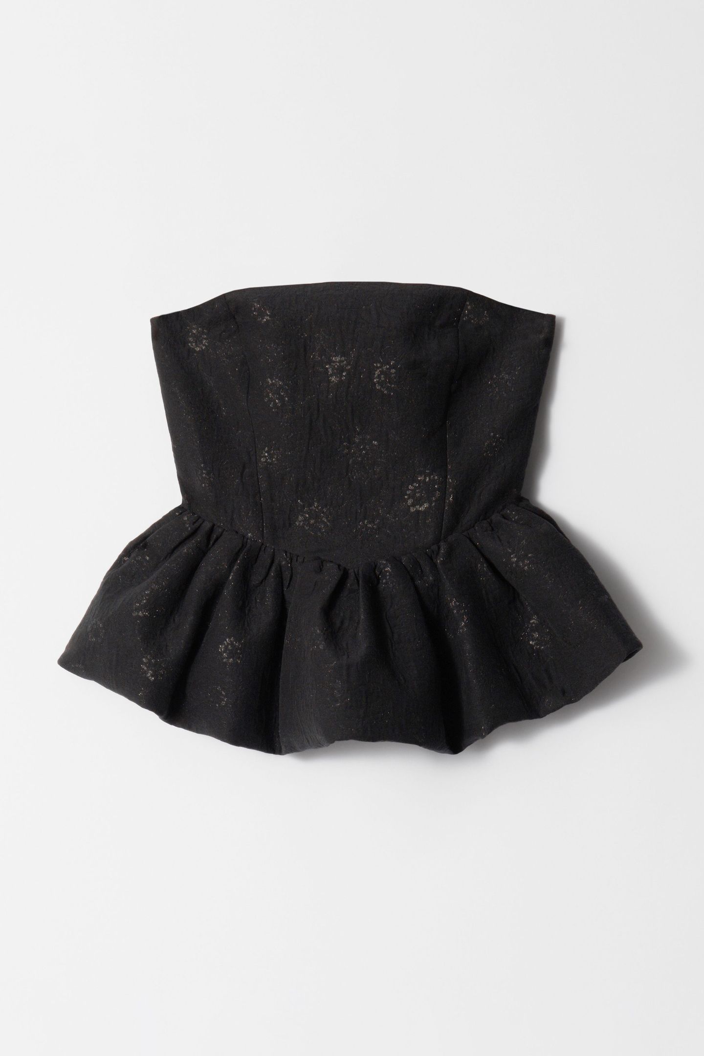 ROSITA BROCADE TOP BLACK 3