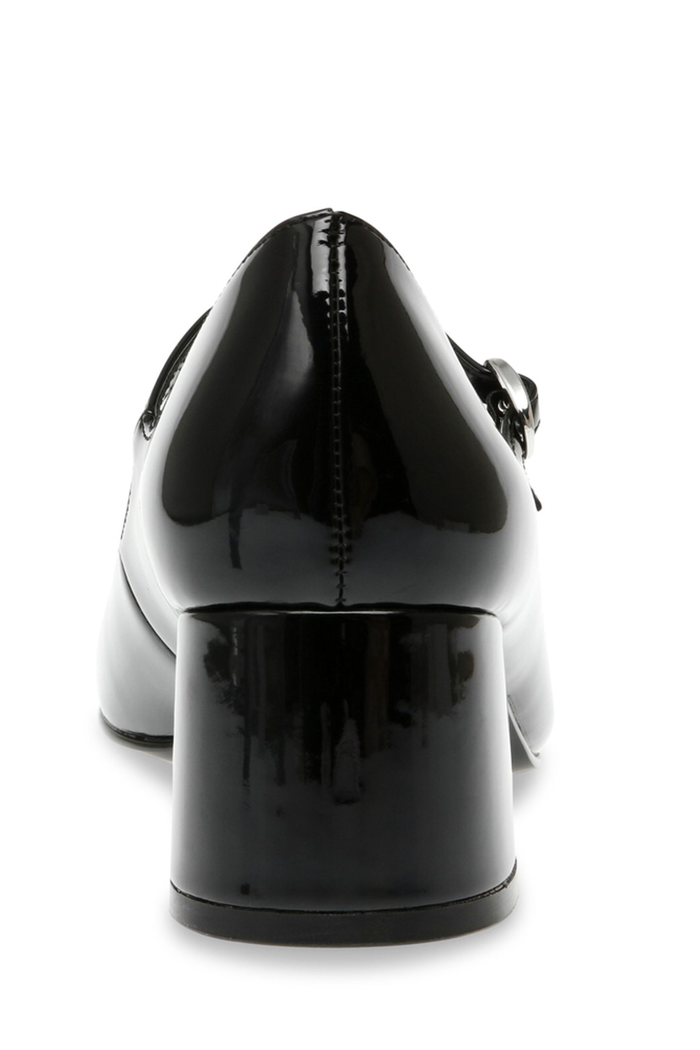 HAWKE SANDALS BLACK PATENT 4