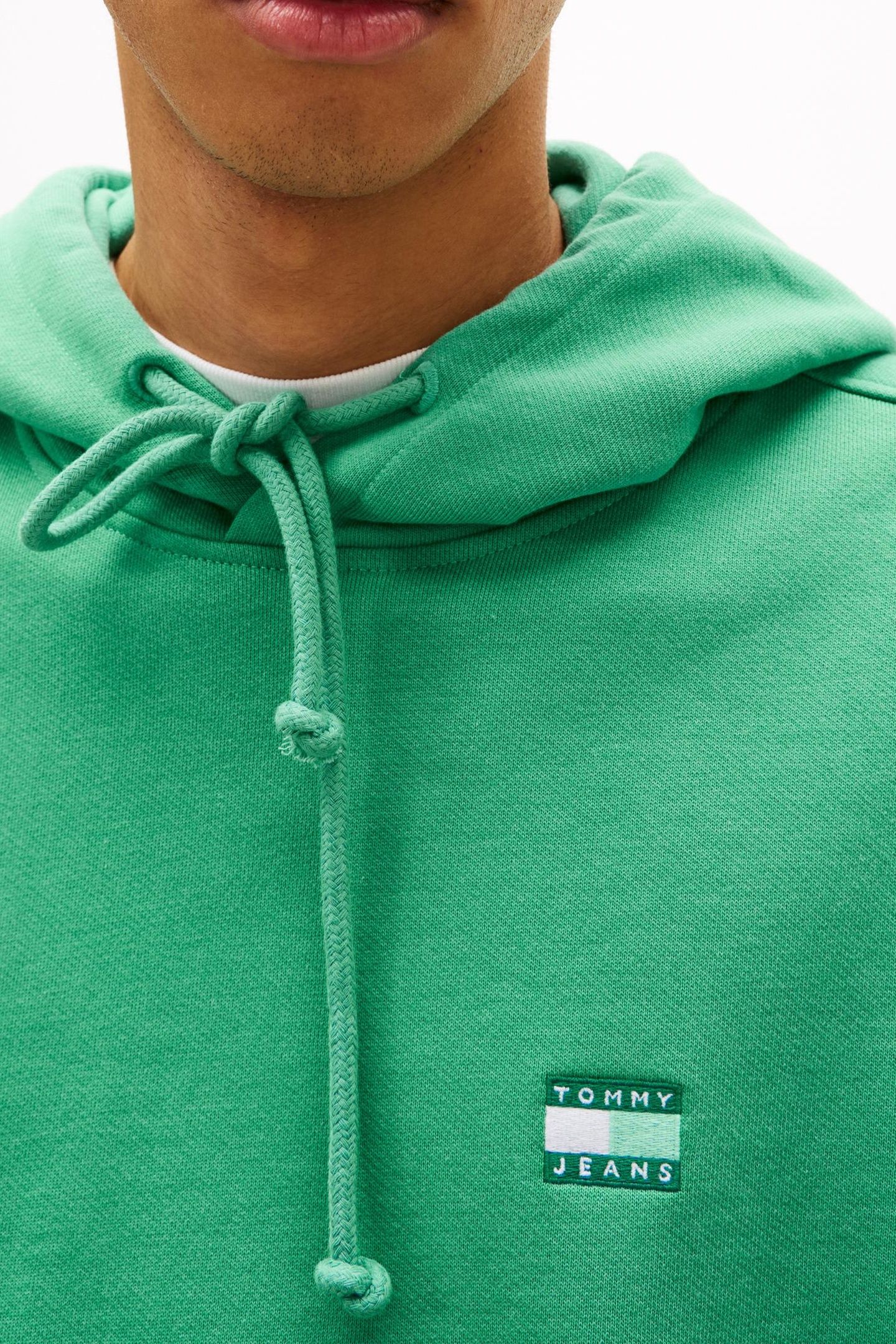 REGULAR BADGE HOODIE BAHAMA GREEN HTR 5