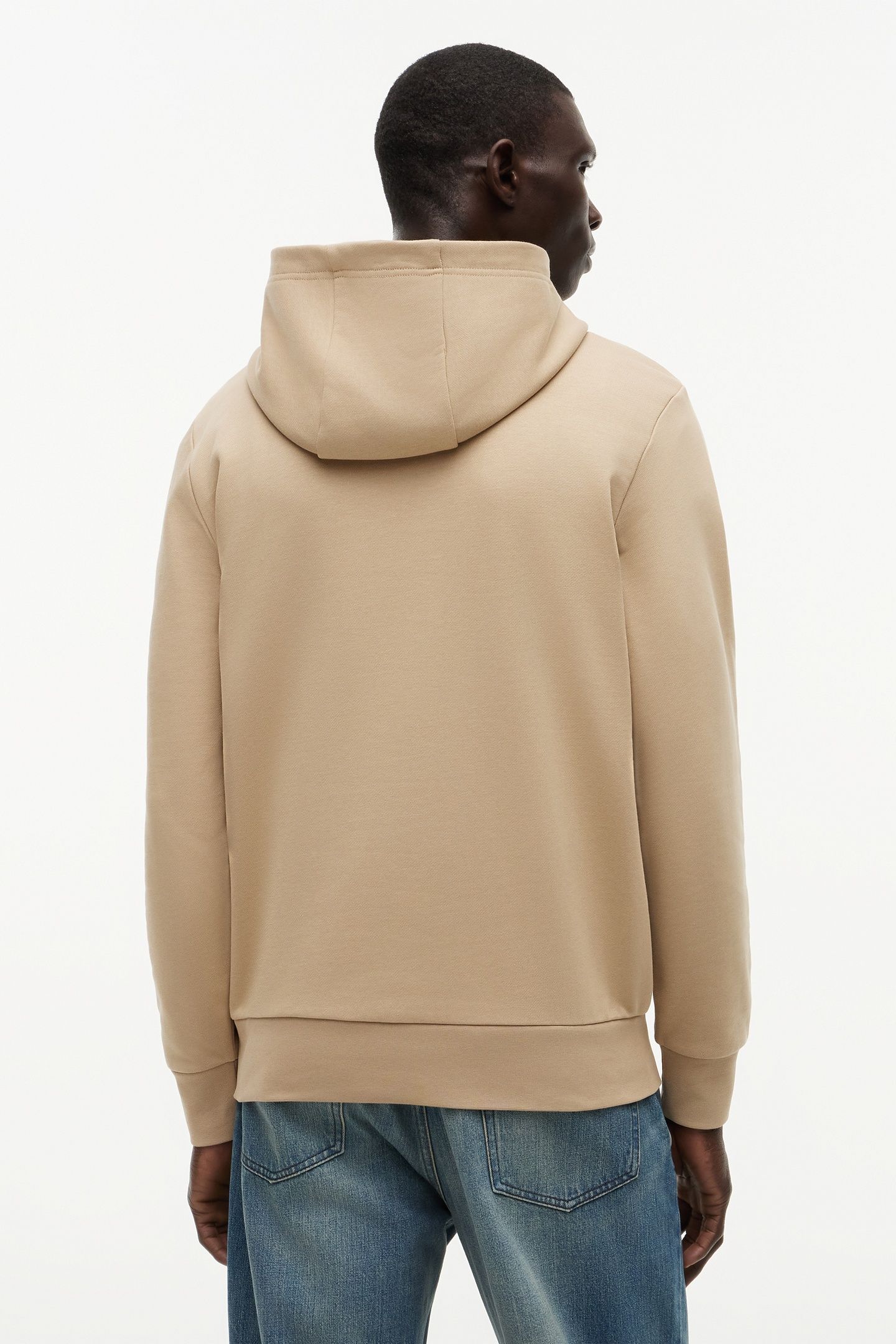 SCRIPT FLAG HOODIE BATIQUE KHAKI 2