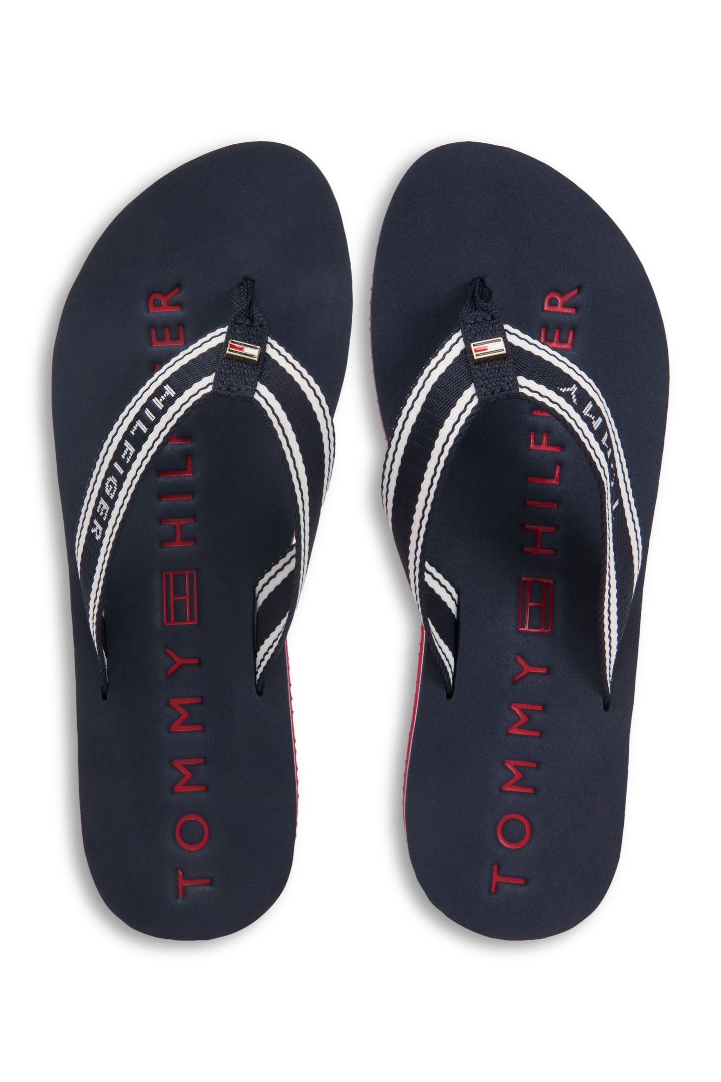 WEBBING SUMMER FLIP FLOPS RWB 5