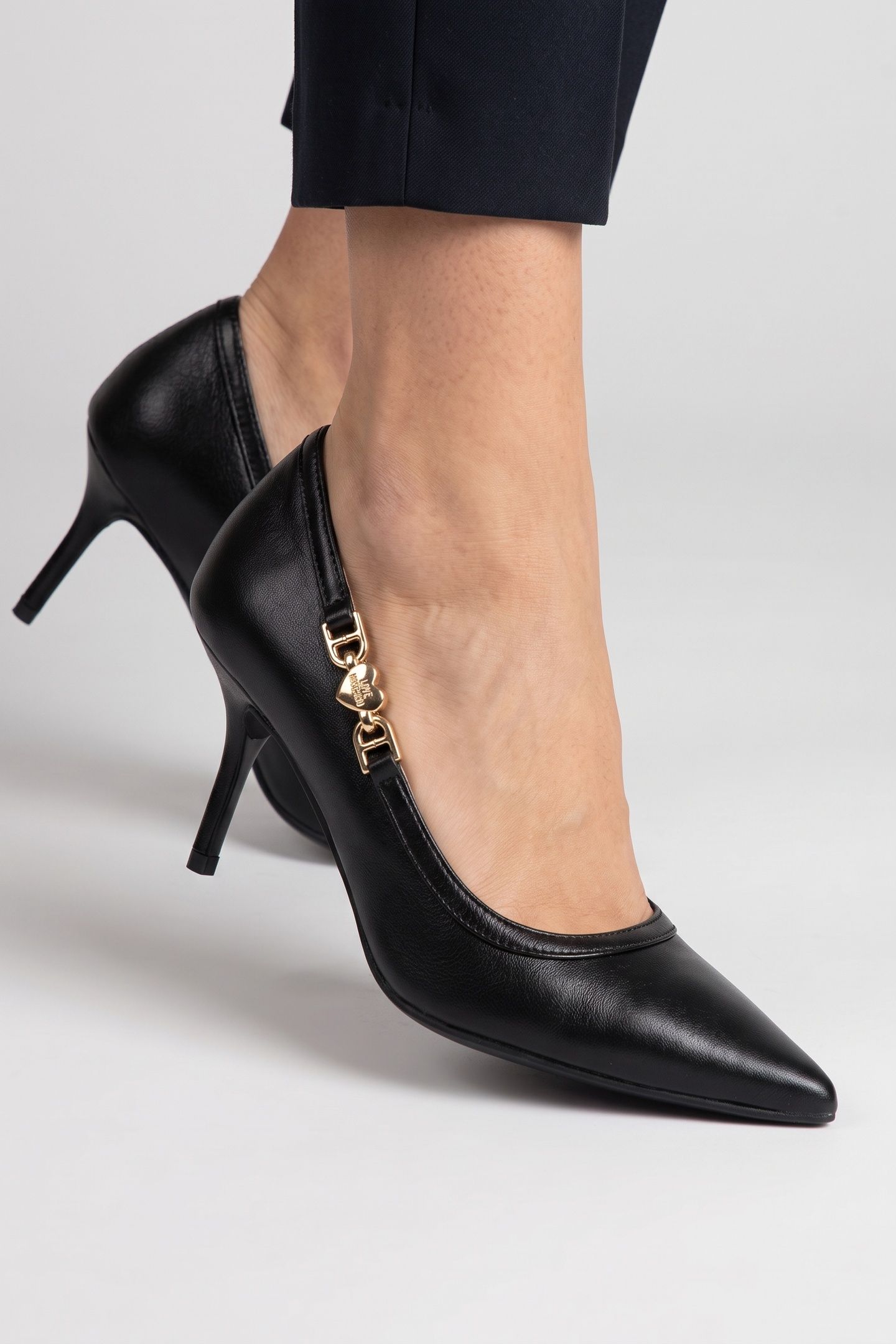 GOATSKIN PUMP BLACK 3