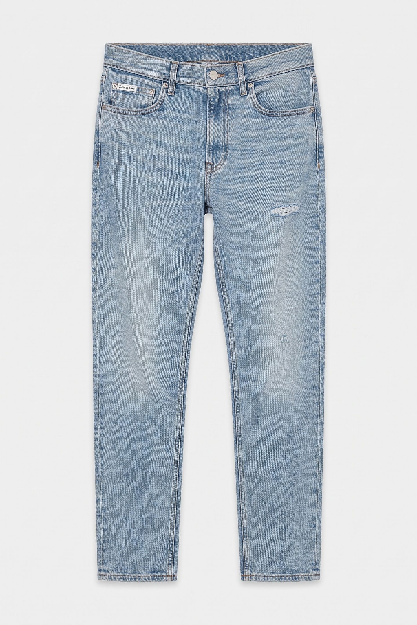 SLIM TAPERED JEANS TATTERED MIRAGE 3
