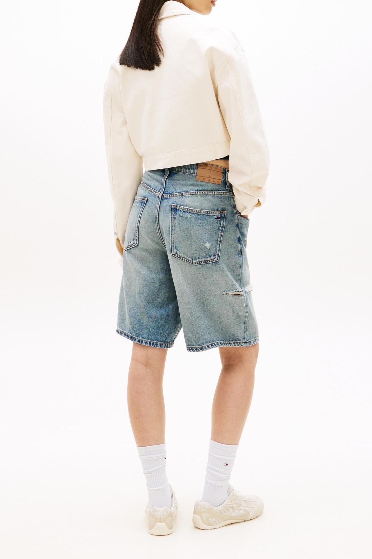 BLOUSON DENIM WHITE 2
