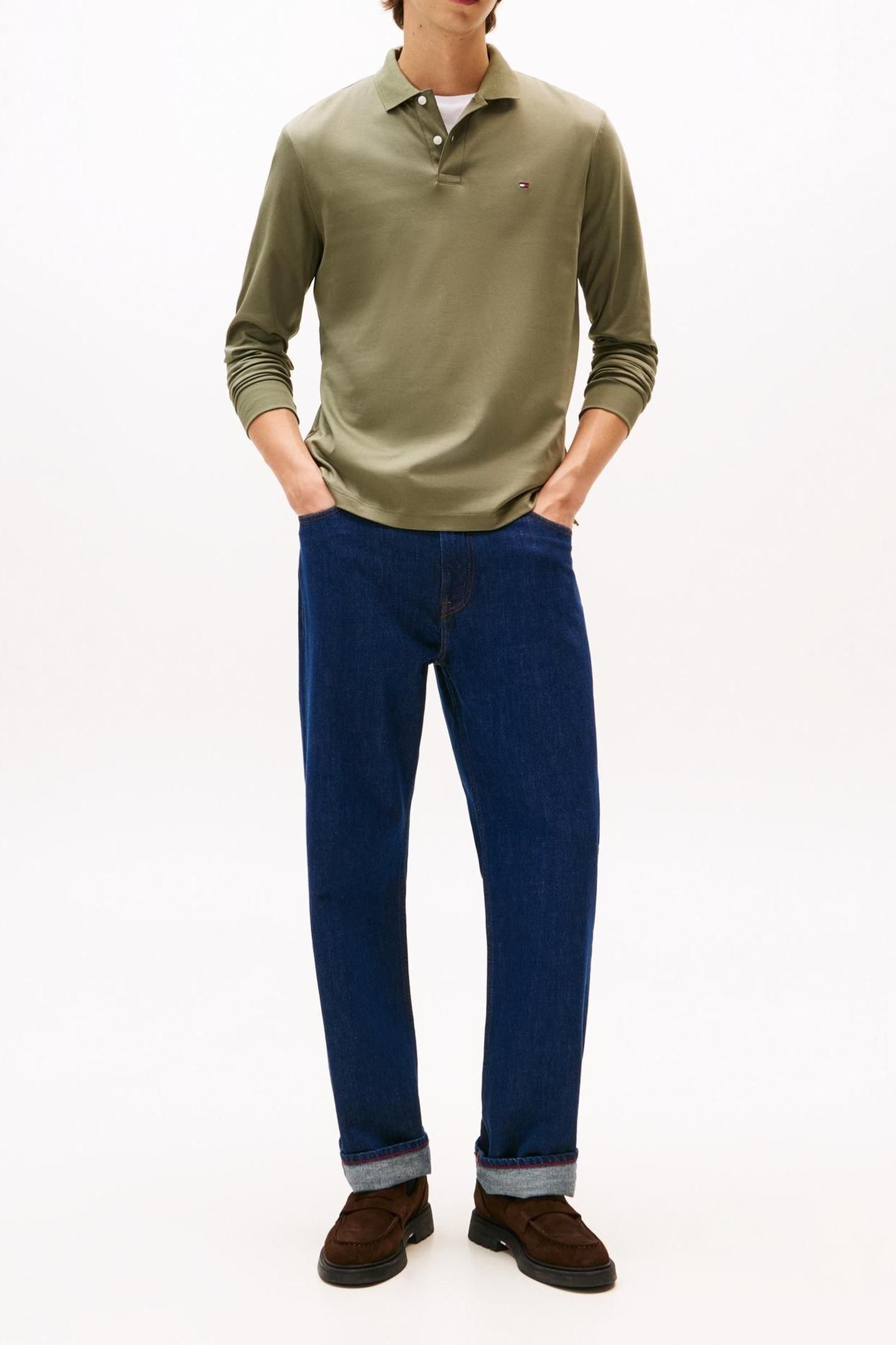 L/S LIQUID COTTON BATTLE GREEN 2