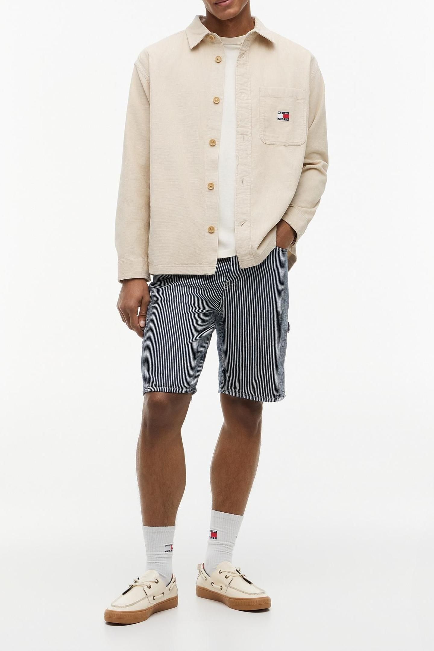 BRICK CORD OVERSHIRT CLASSIC BEIGE 3