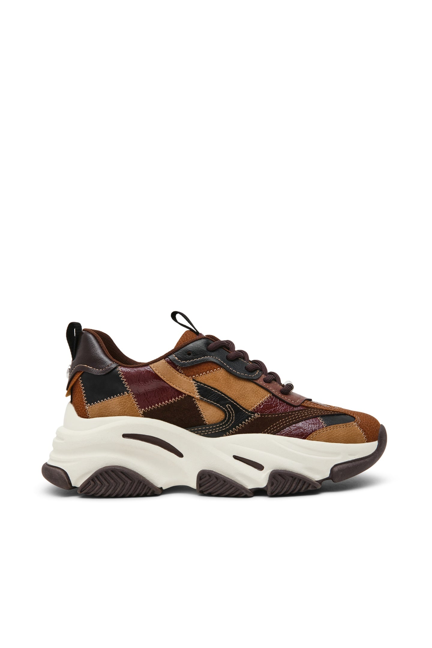 PUZZLEZ SNEAKERS BROWN MULTI 1