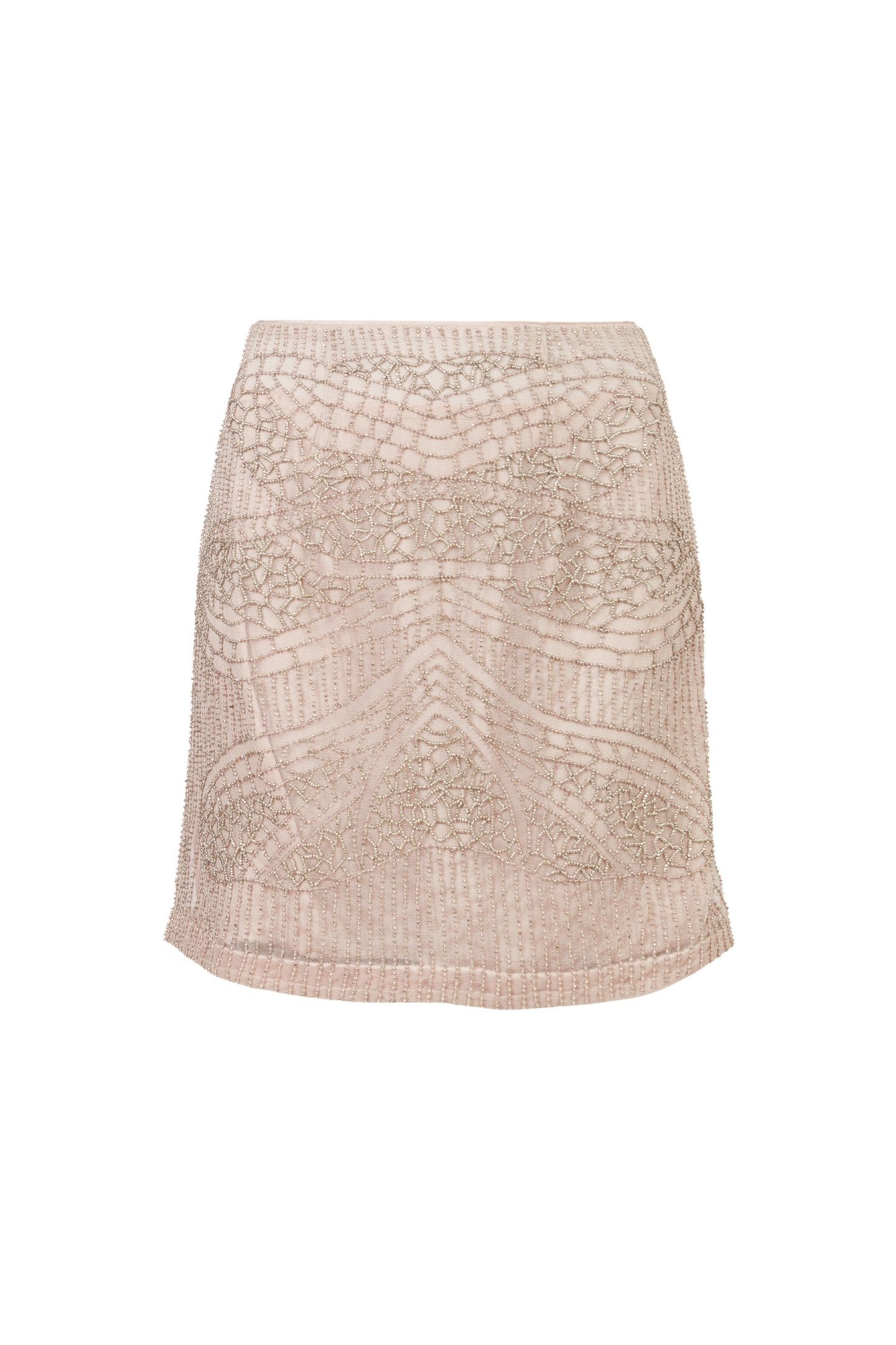 BRIELLE EMB SKIRT PALE PINK 5