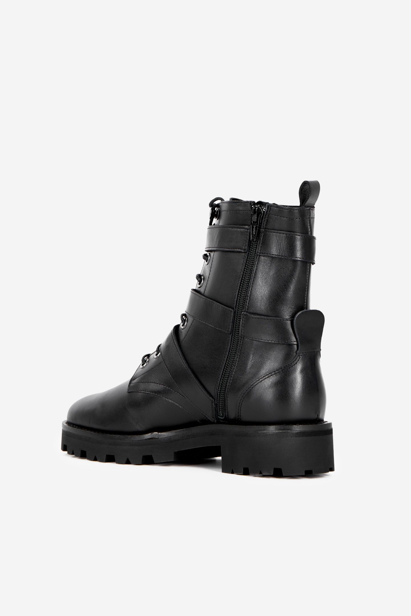 RANGER BOOTS WITH TRIPLE STRAPS BLACK 2