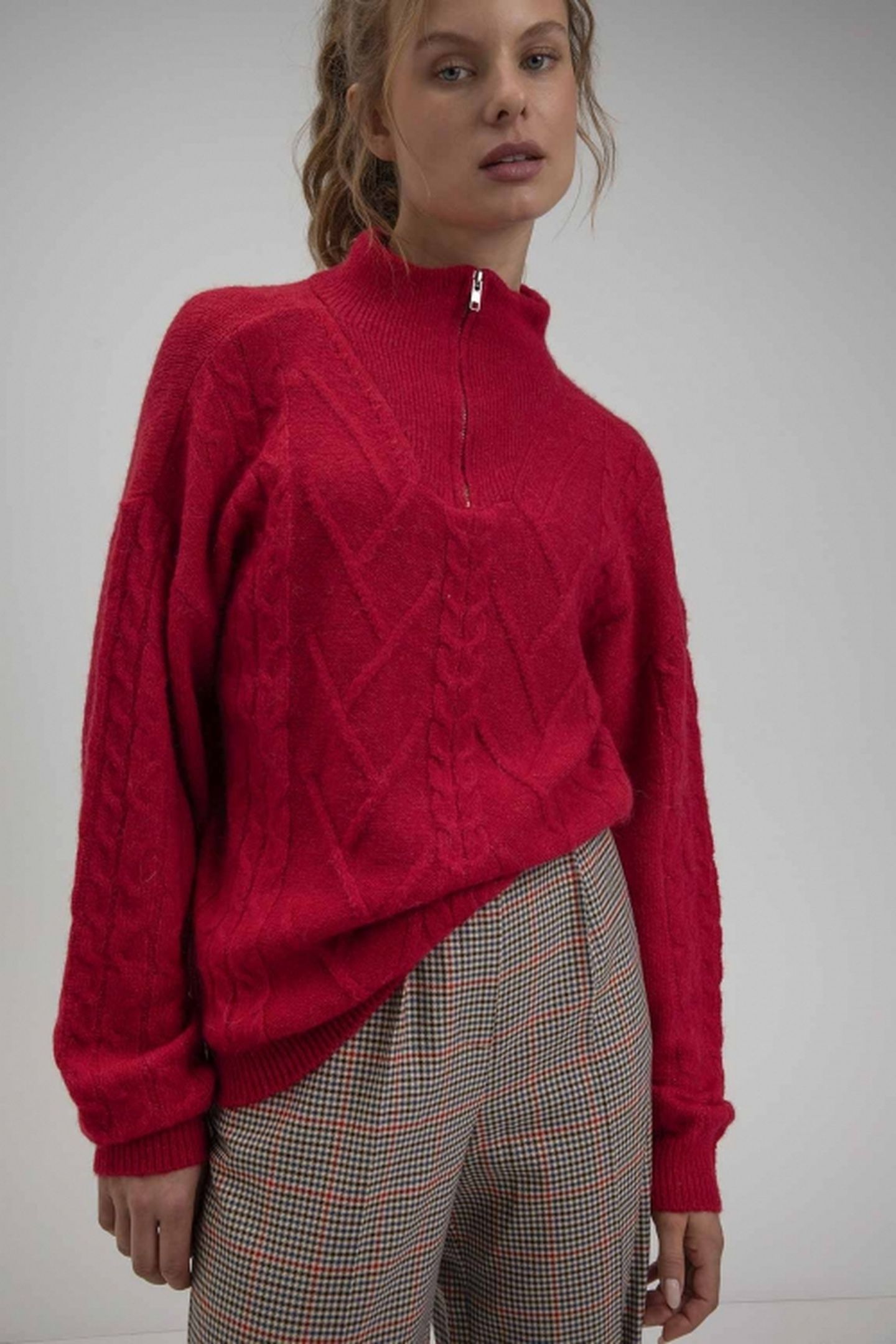 STEFANO SWEATER RED 2