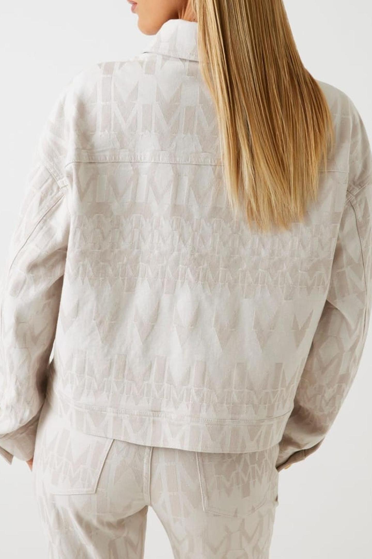 SARAH PATCH POCKET D MONOGRAM OFF WHITE 4