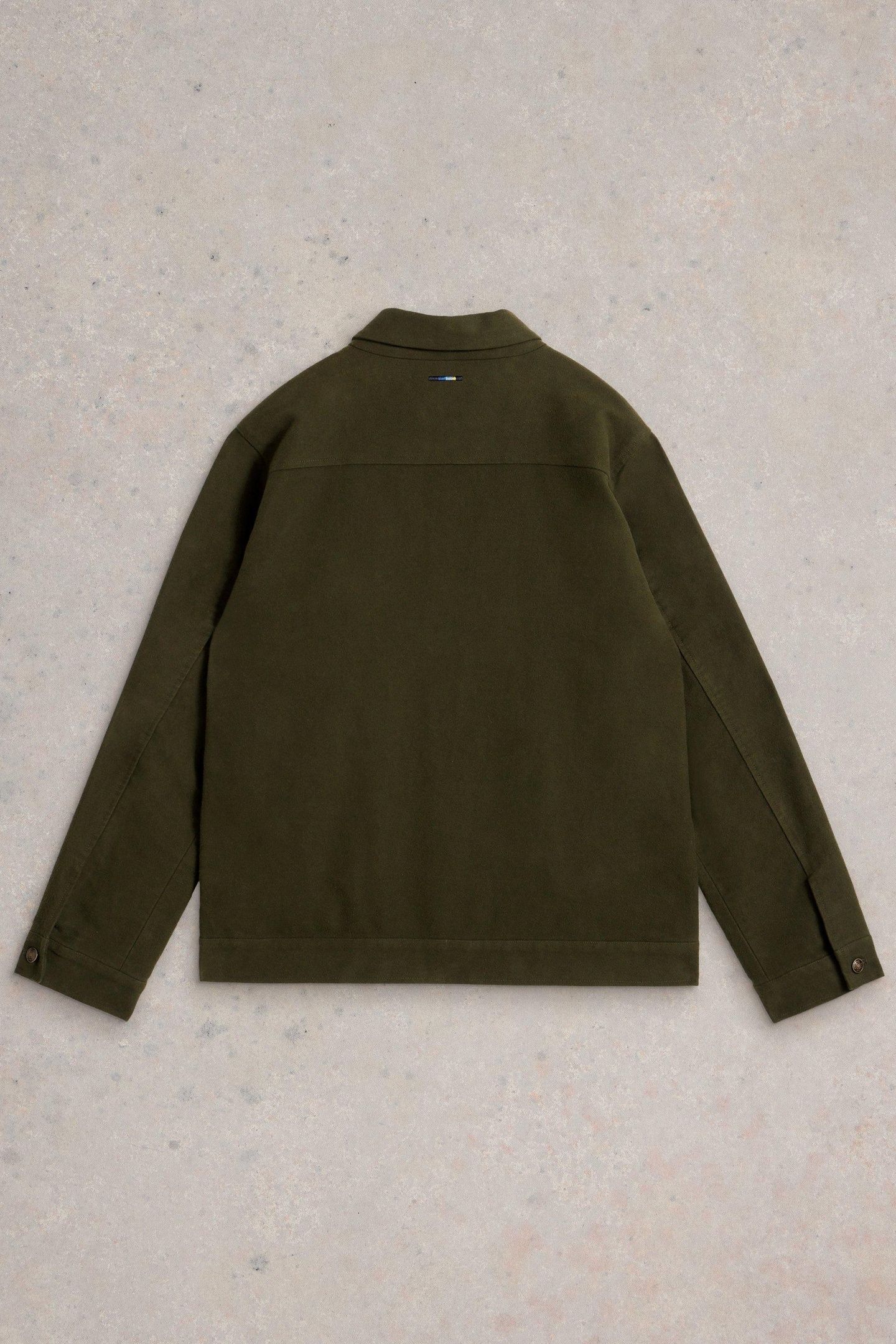 MOLESKIN JACKET DARK GREEN 2