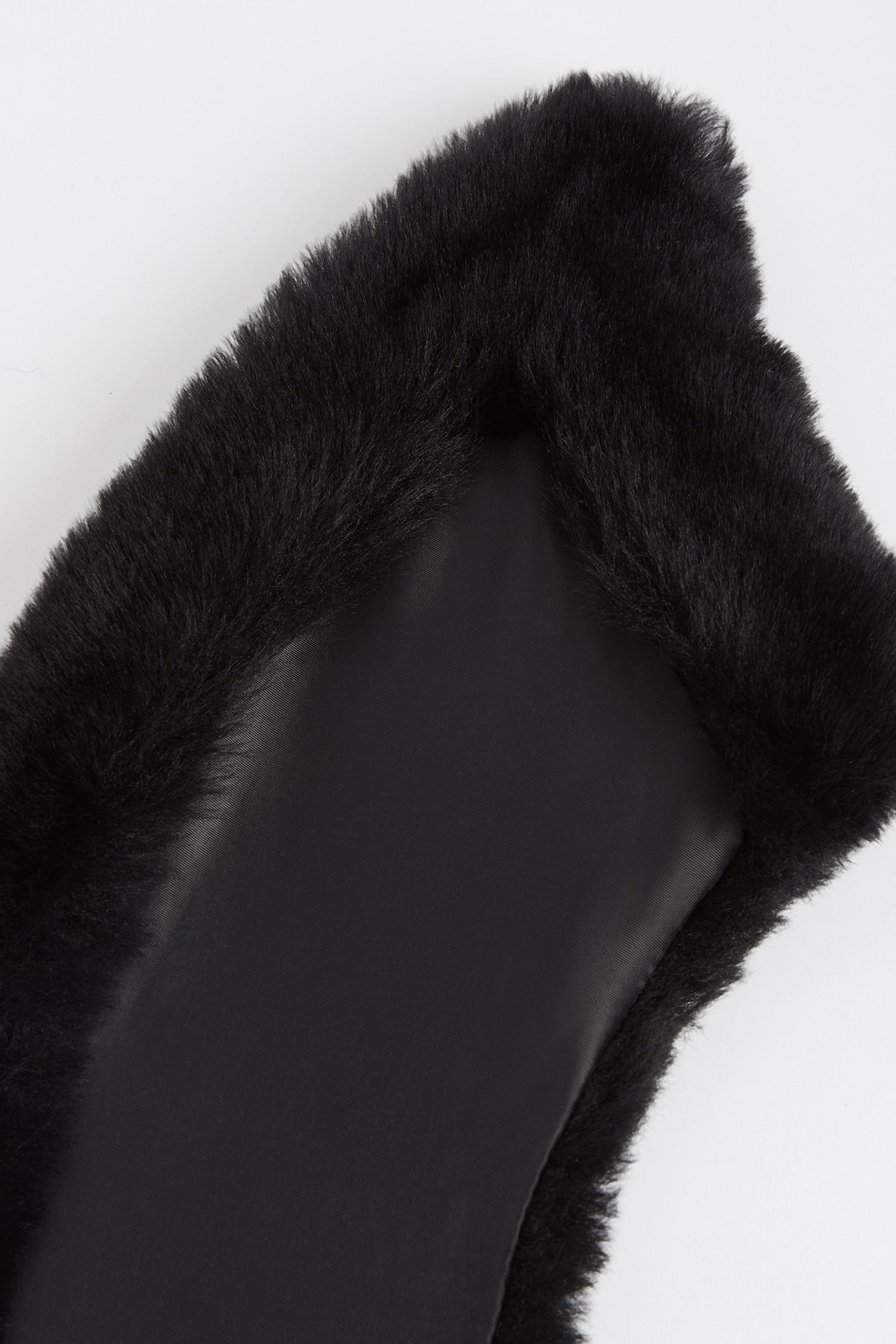 NOIR SHEARLING COLLA BLACK 4