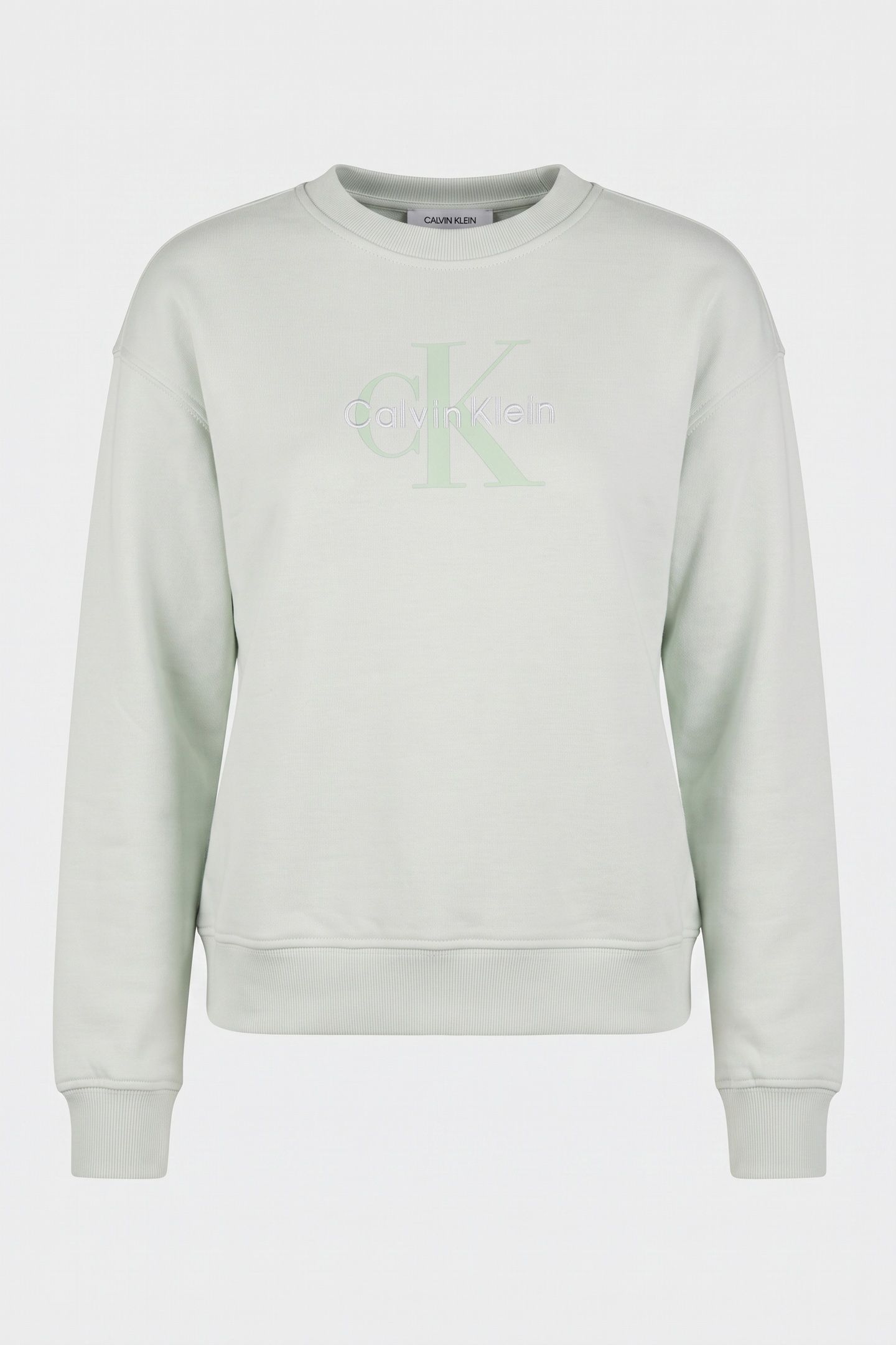 LONG SLEEVE FRENCH TERRY MONOGRAM PHANTOM GREEN 3