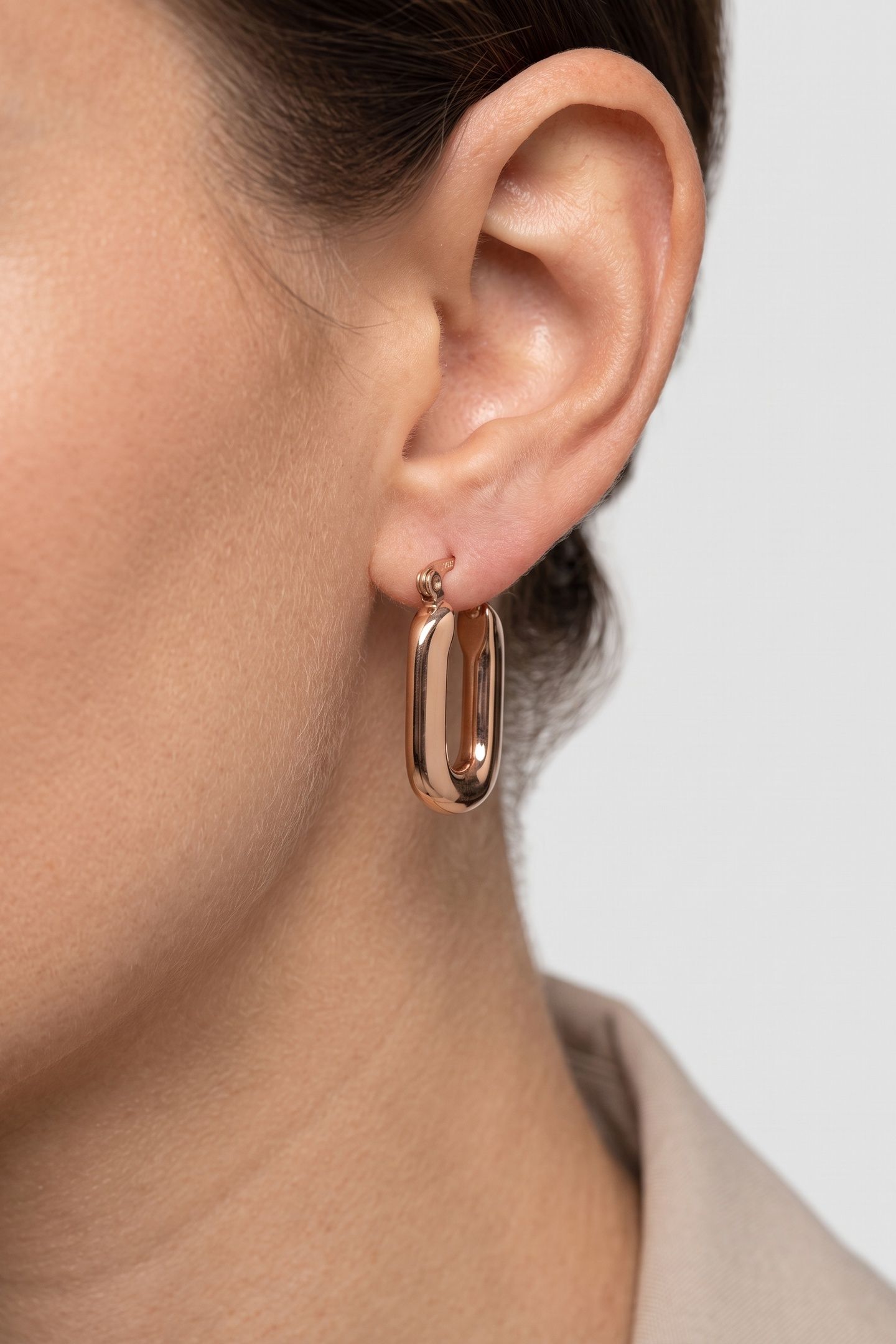 LINEN OHRRINGE ROSEGOLD 1
