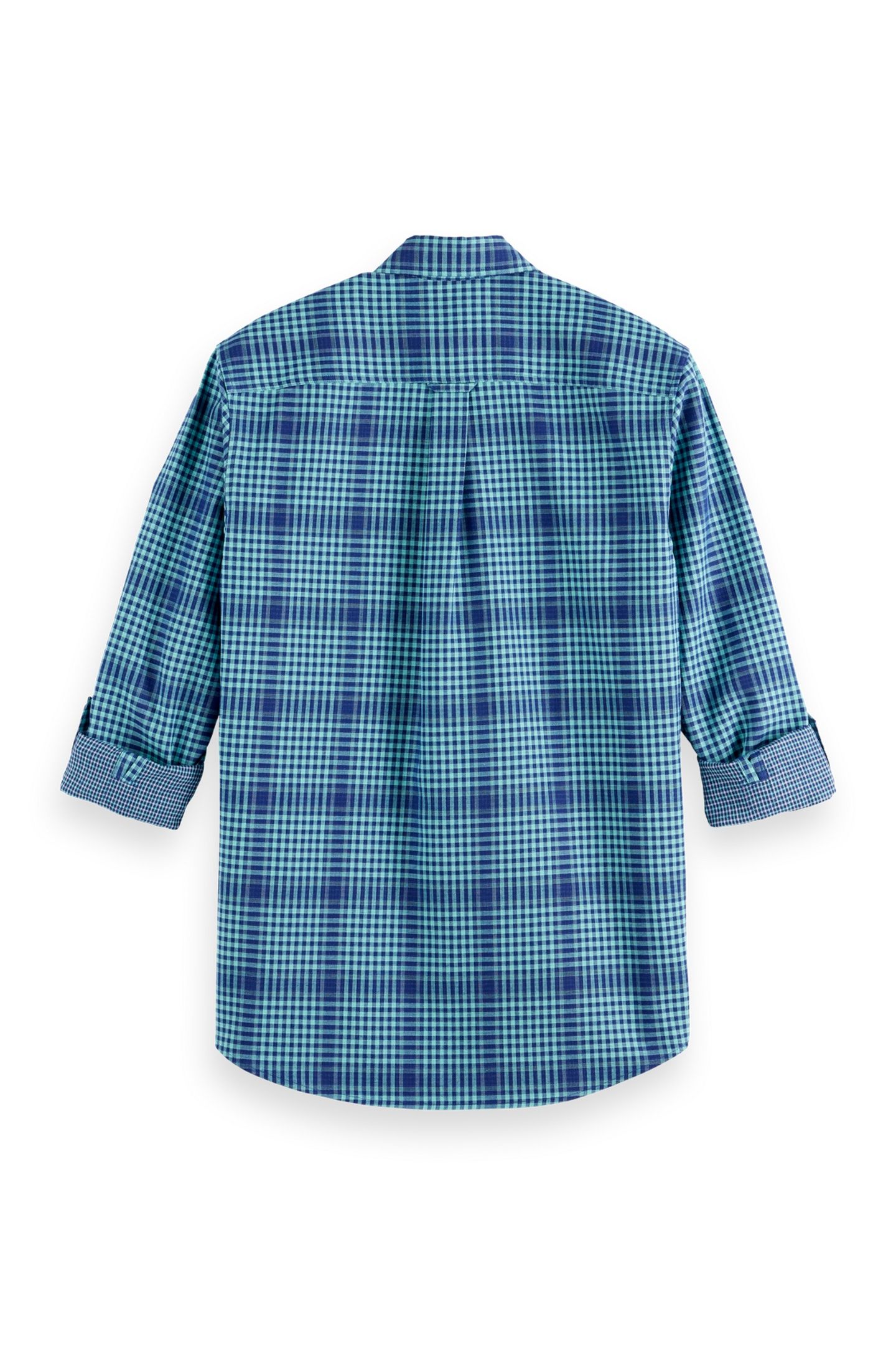 SHADOW-CHECK DOUBLE-FACED SHIRT PEACOAT SHADOW CHECK 6